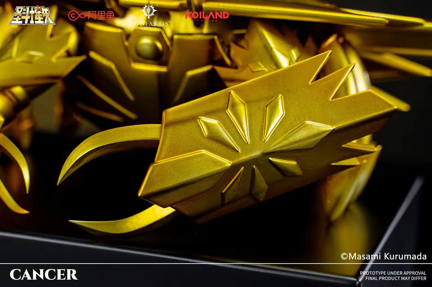 Zodiakos Studio - Saint Seiya Gold Saint Cloth Series Cancer (Licensed) [PRE-ORDER CLOSED]