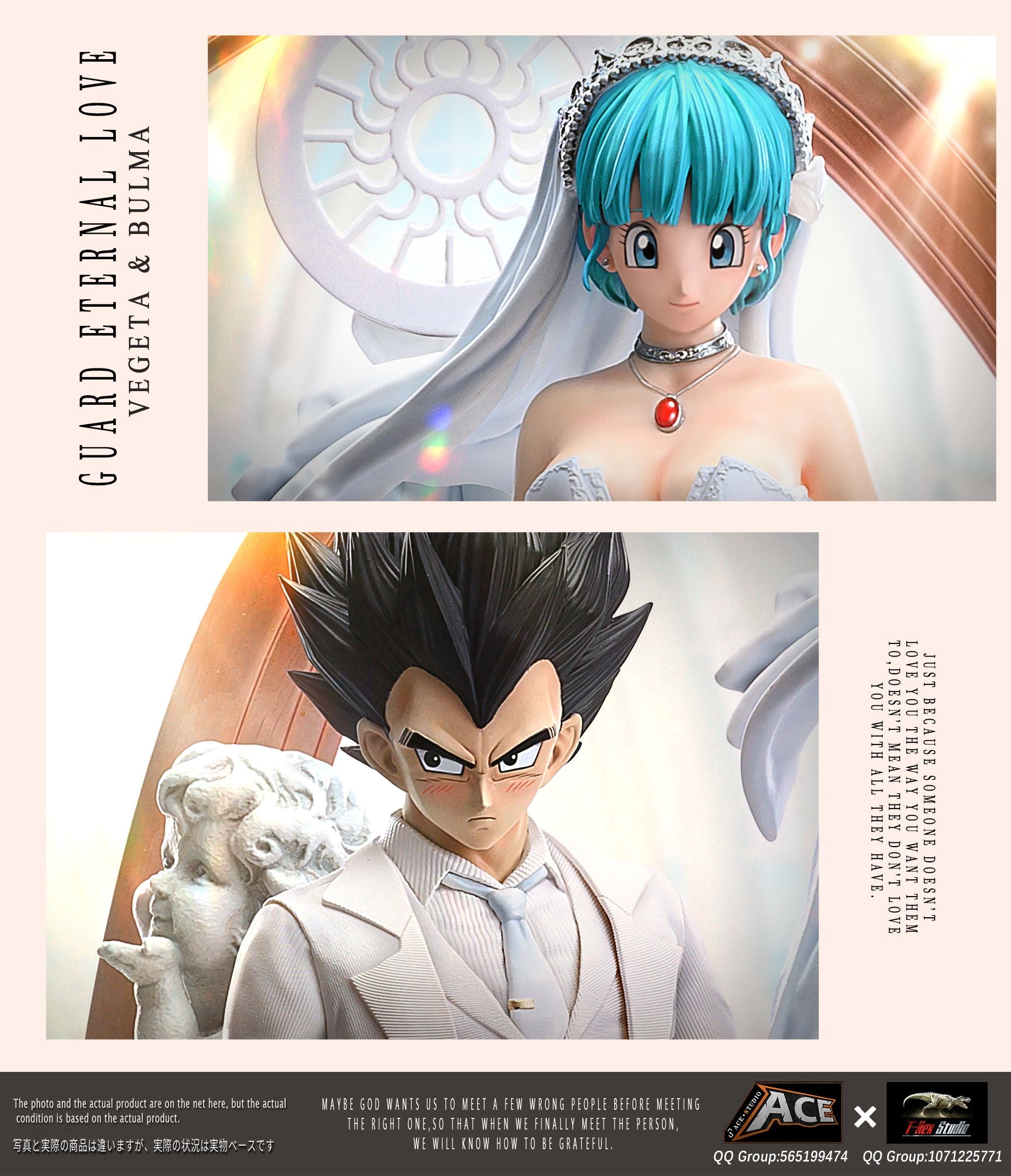 T-Rex Studio - Vegeta and Burma Wedding [IN-STOCK] – GK Collectors