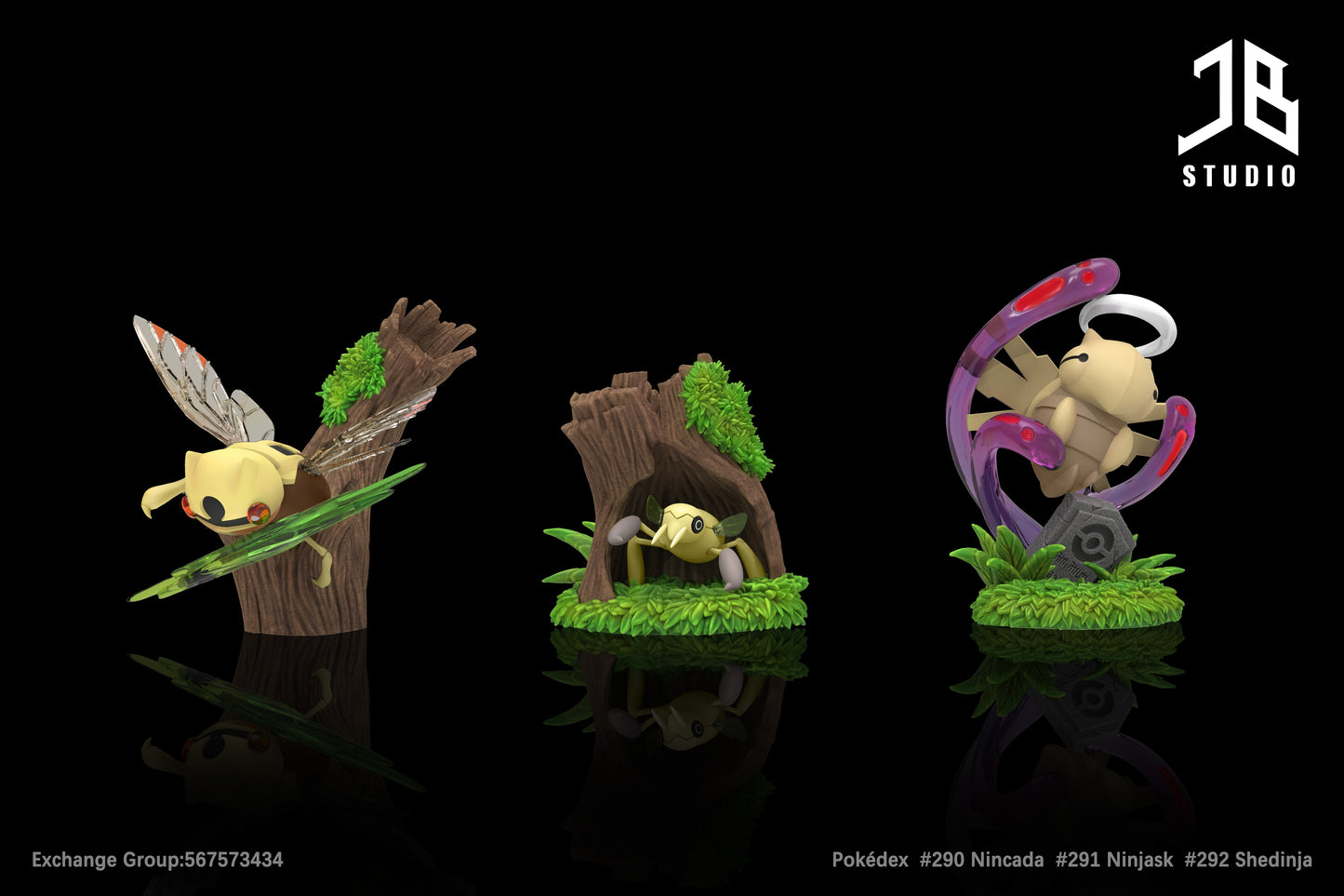 JB Studio - Shedinja Evolution Series [PRE-ORDER CLOSED]