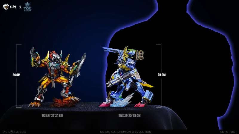 CN Studio X TOK Studio - Metal Garurumon X [PRE-ORDER]