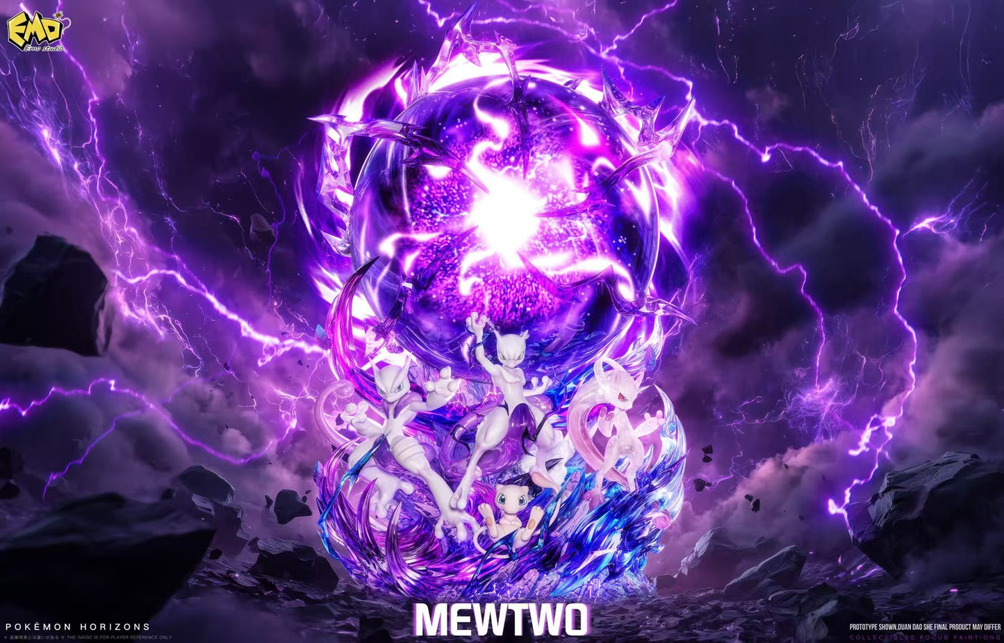 EMO Studio - Mew and Mewtwo Evolution Series [PRE-ORDER]