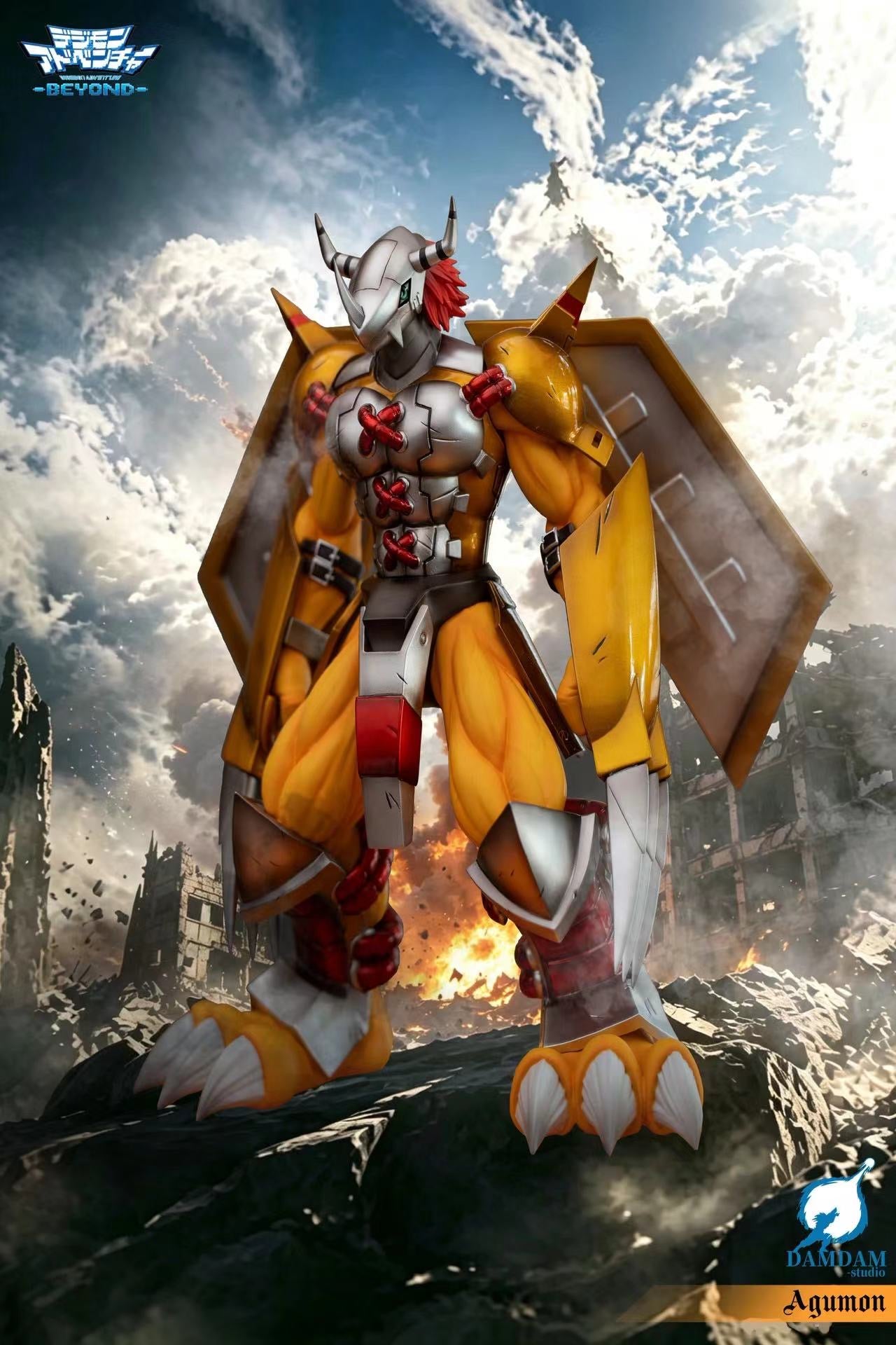 DAMDAM Studio - WarGreymon and Agumon [PRE-ORDER]