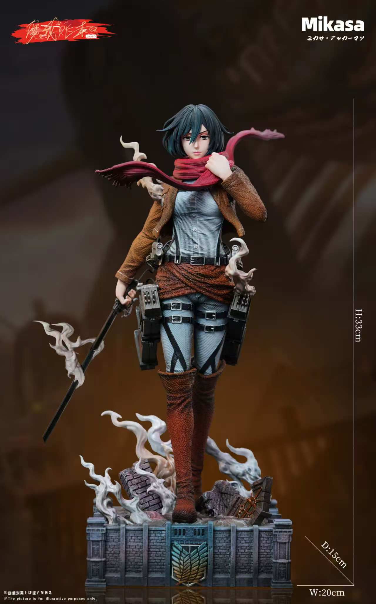 MWZB Studio - Mikasa Ackerman [PRE-ORDER]