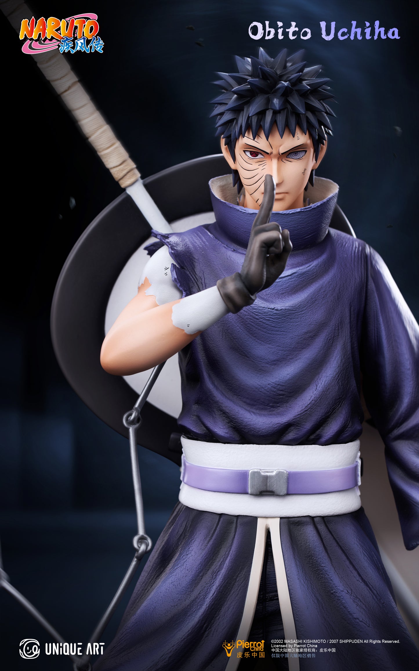 UNiQUE ART - Naruto Shippuden Uchiha Obito (Licensed) [PRE-ORDER CLOSED]