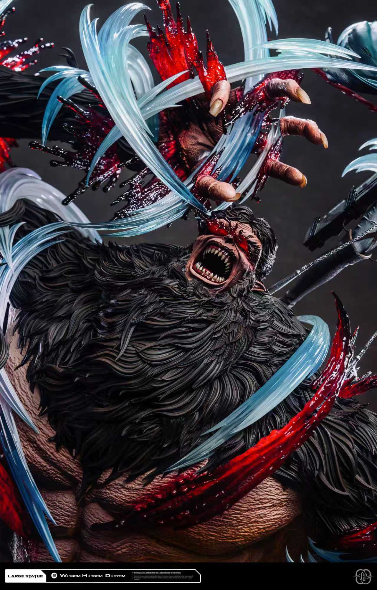 Hertz Studio - Levi Ackerman VS Beast Titan 2.0 [PRE-ORDER]