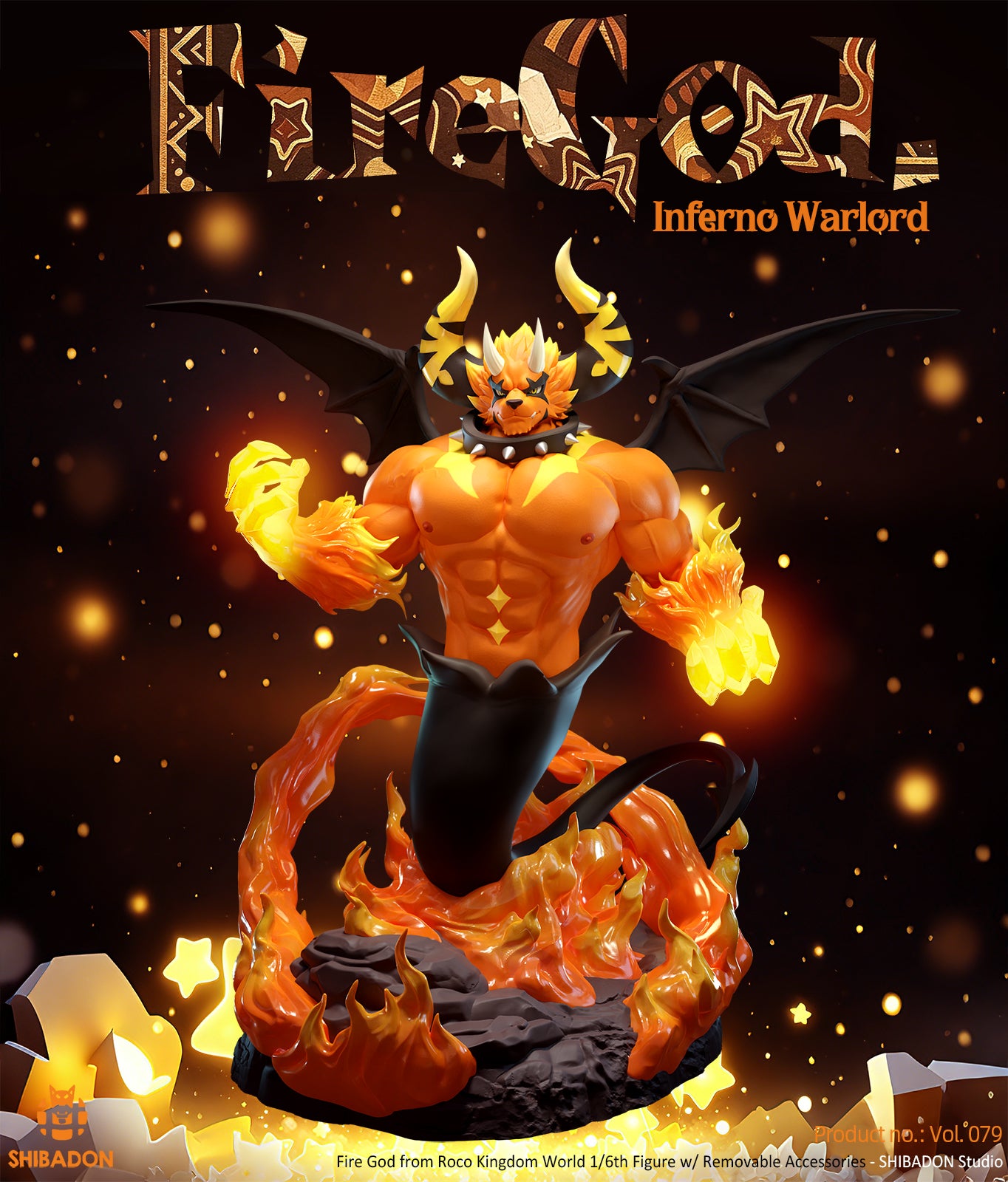 Shibadon Studio - Fire God Inferno Warlord [PRE-ORDER]