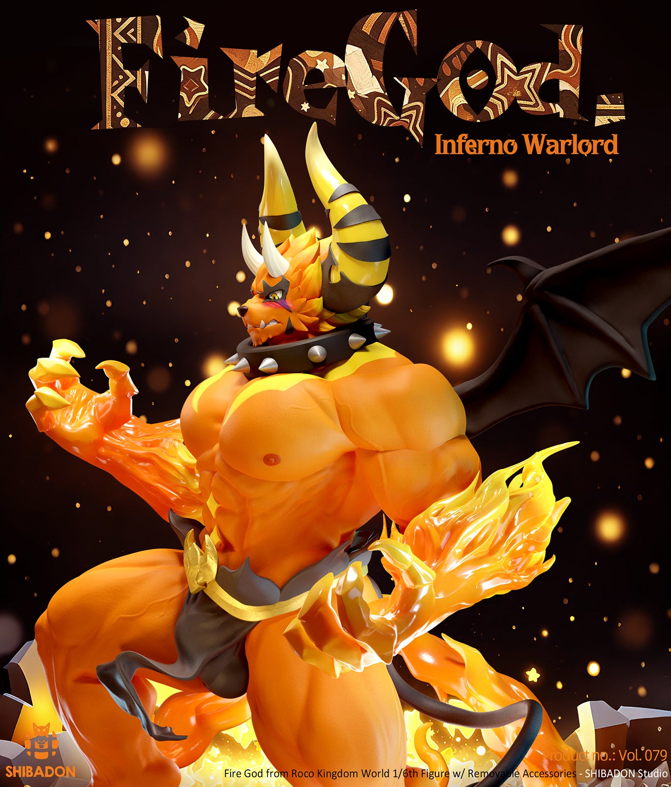 Shibadon Studio - Fire God Inferno Warlord [PRE-ORDER]