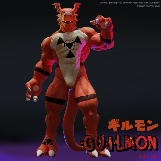 Shibadon Studio - Guilmon [PRE-ORDER CLOSED]