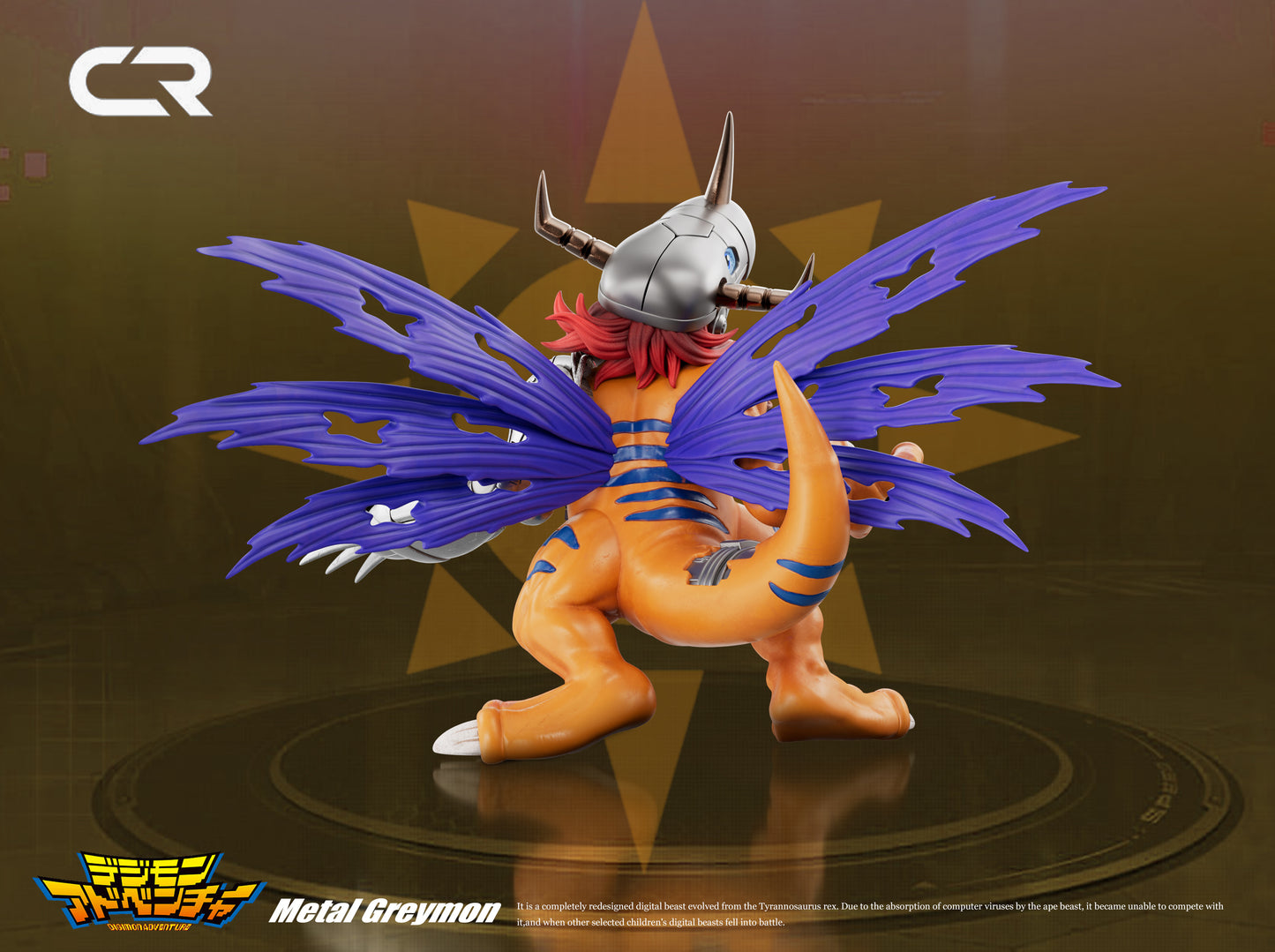 CR Studio - Metal Greymon [PRE-ORDER CLOSED]