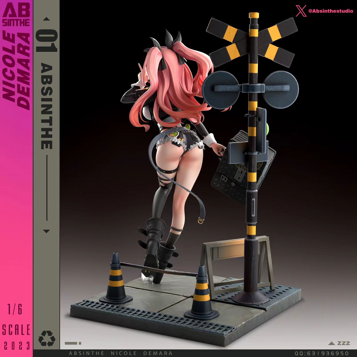 ニコ・デマラ フィギュア ABsinthe Studio ABsinthe Studio - Nicole Demara [PRE-ORDER CLOSED] – GK Collectors