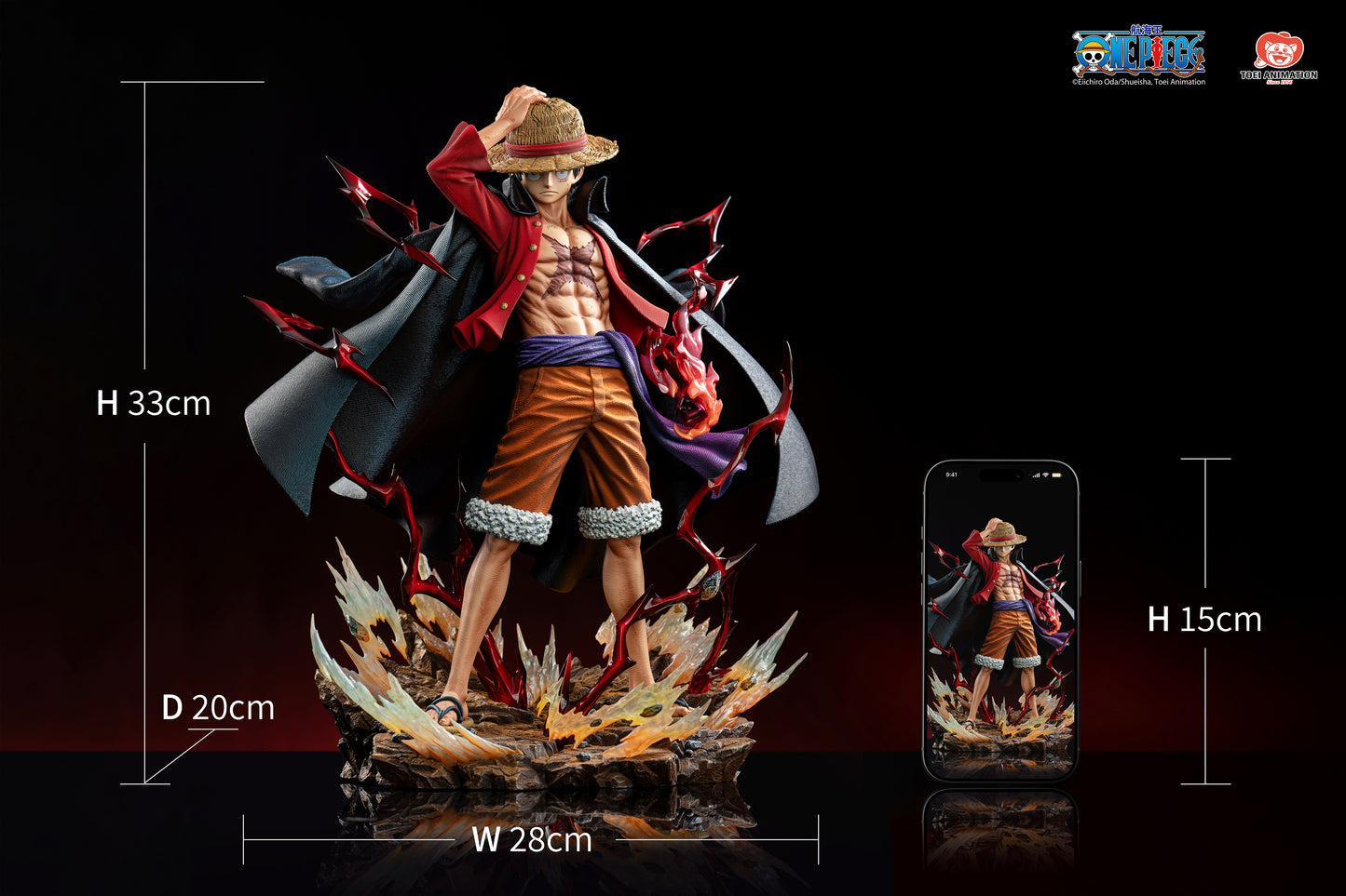Toei Animation X Jimei Palace - Monkey D Luffy (Licensed) [PRE-ORDER]
