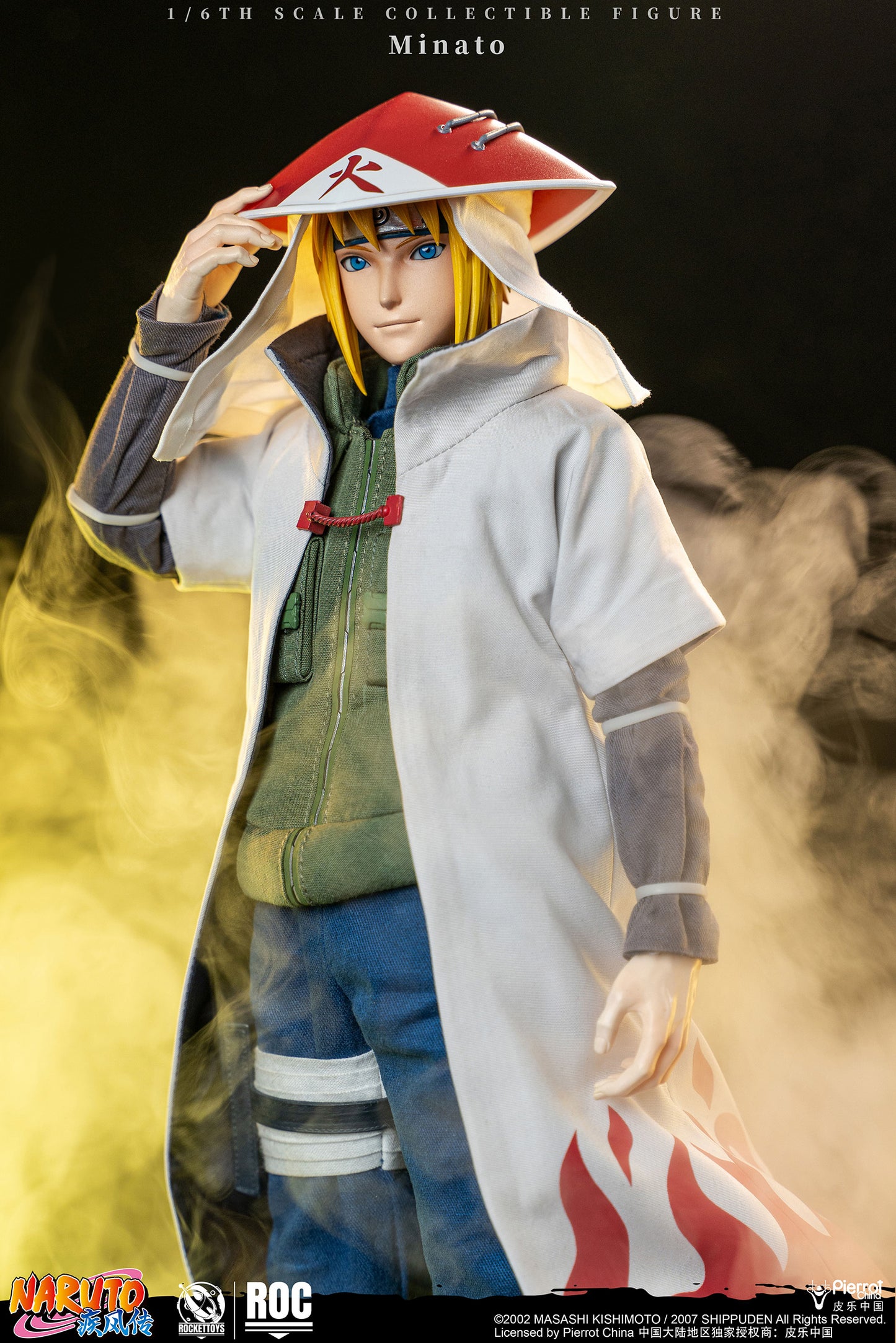 ROCKET TOYS - Naruto Shippuden Manikaze Minato Fourth Hokage Action Figure (Licensed) [PRE-ORDER]
