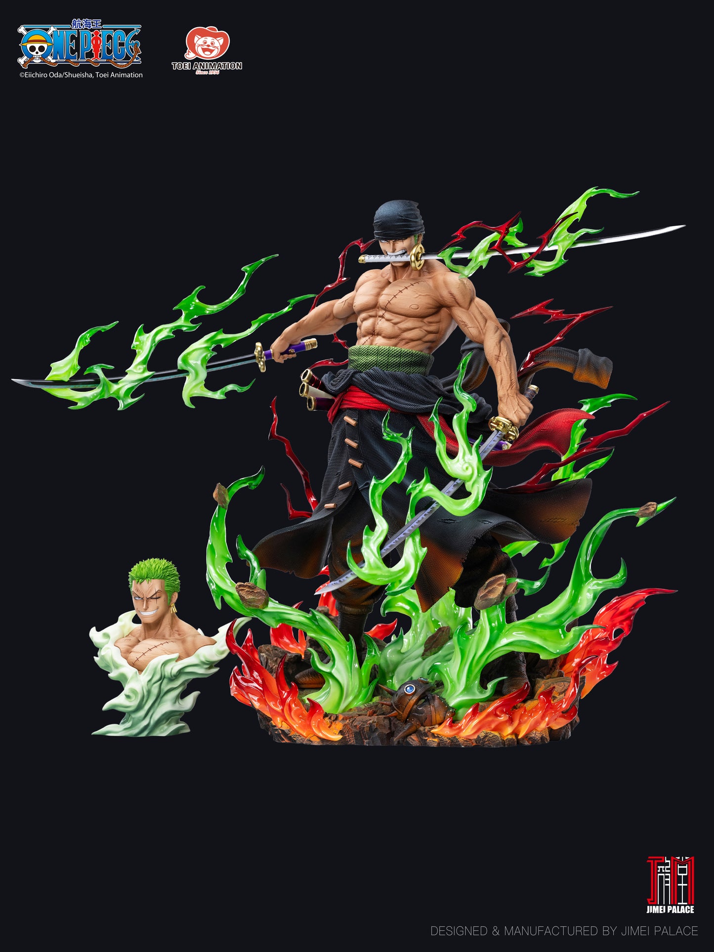 JIMEI PALACE - One Piece Straw Hat Pirates Series Roronoa Zoro (Licensed) [PRE-ORDER]