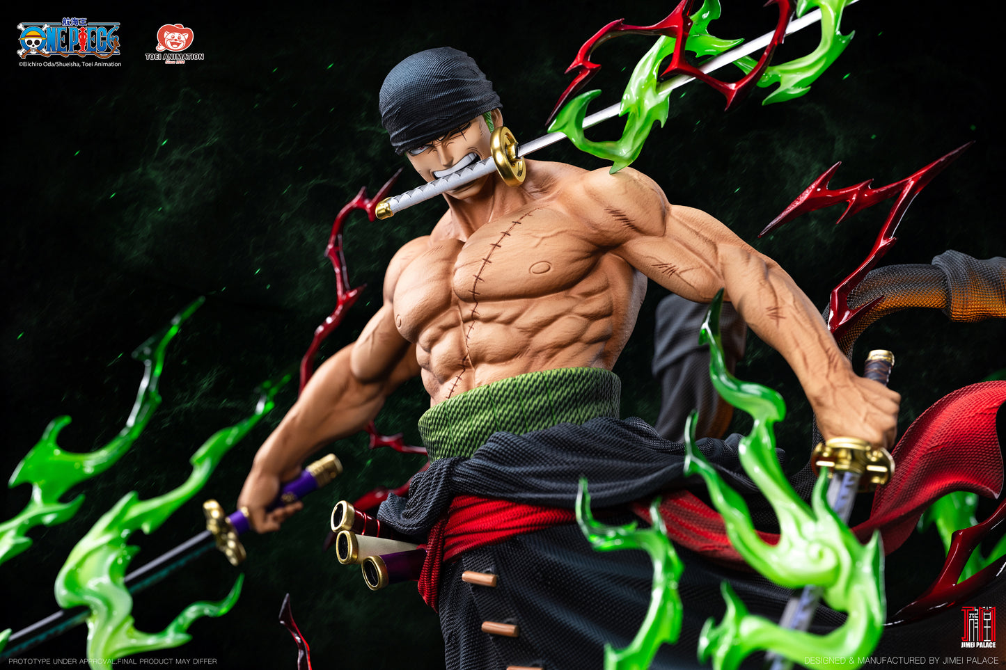 JIMEI PALACE - One Piece Straw Hat Pirates Series Roronoa Zoro (Licensed) [PRE-ORDER]