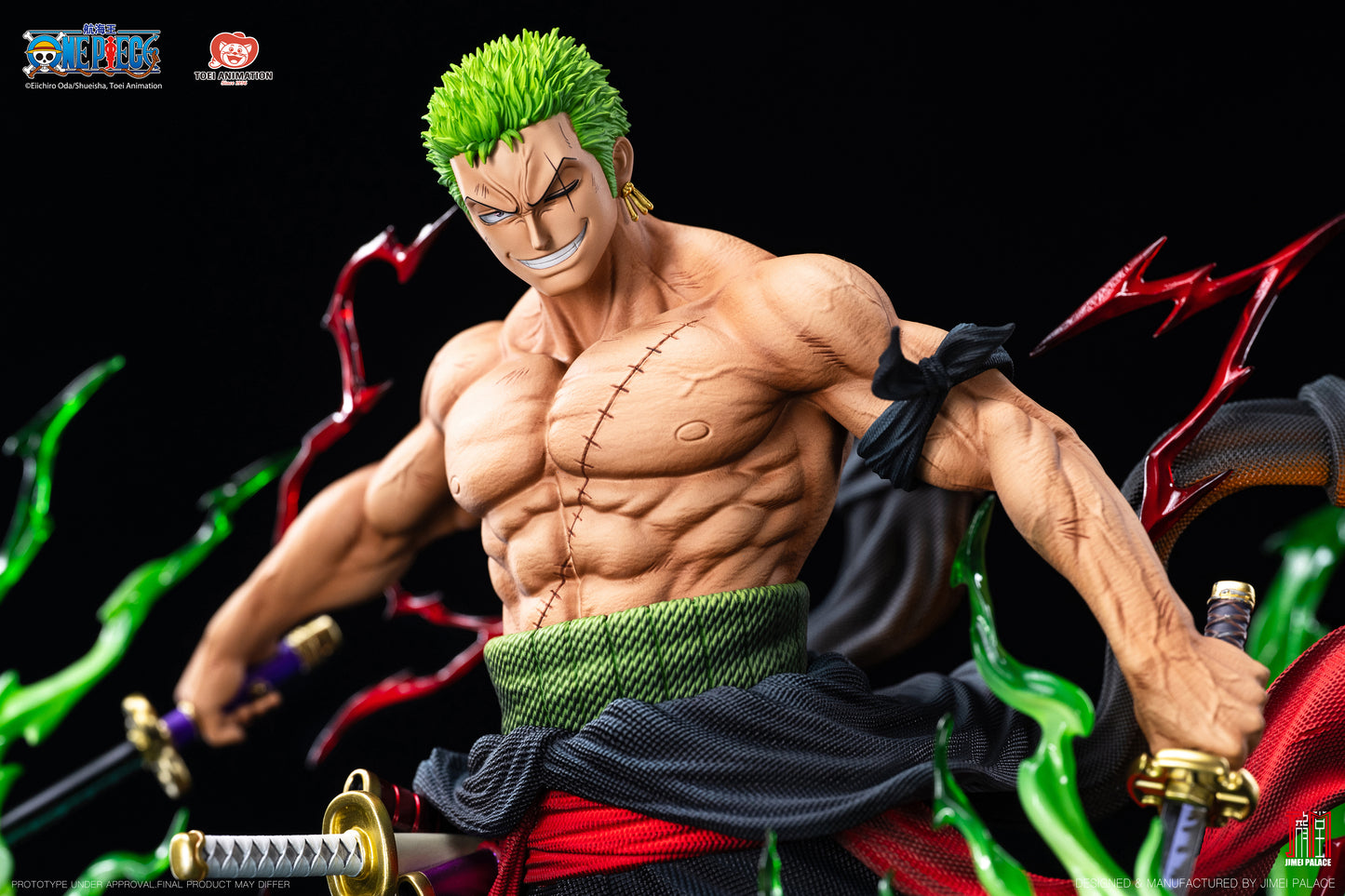 JIMEI PALACE - One Piece Straw Hat Pirates Series Roronoa Zoro (Licensed) [PRE-ORDER]
