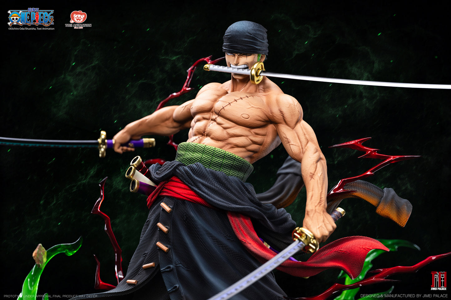 JIMEI PALACE - One Piece Straw Hat Pirates Series Roronoa Zoro (Licensed) [PRE-ORDER]