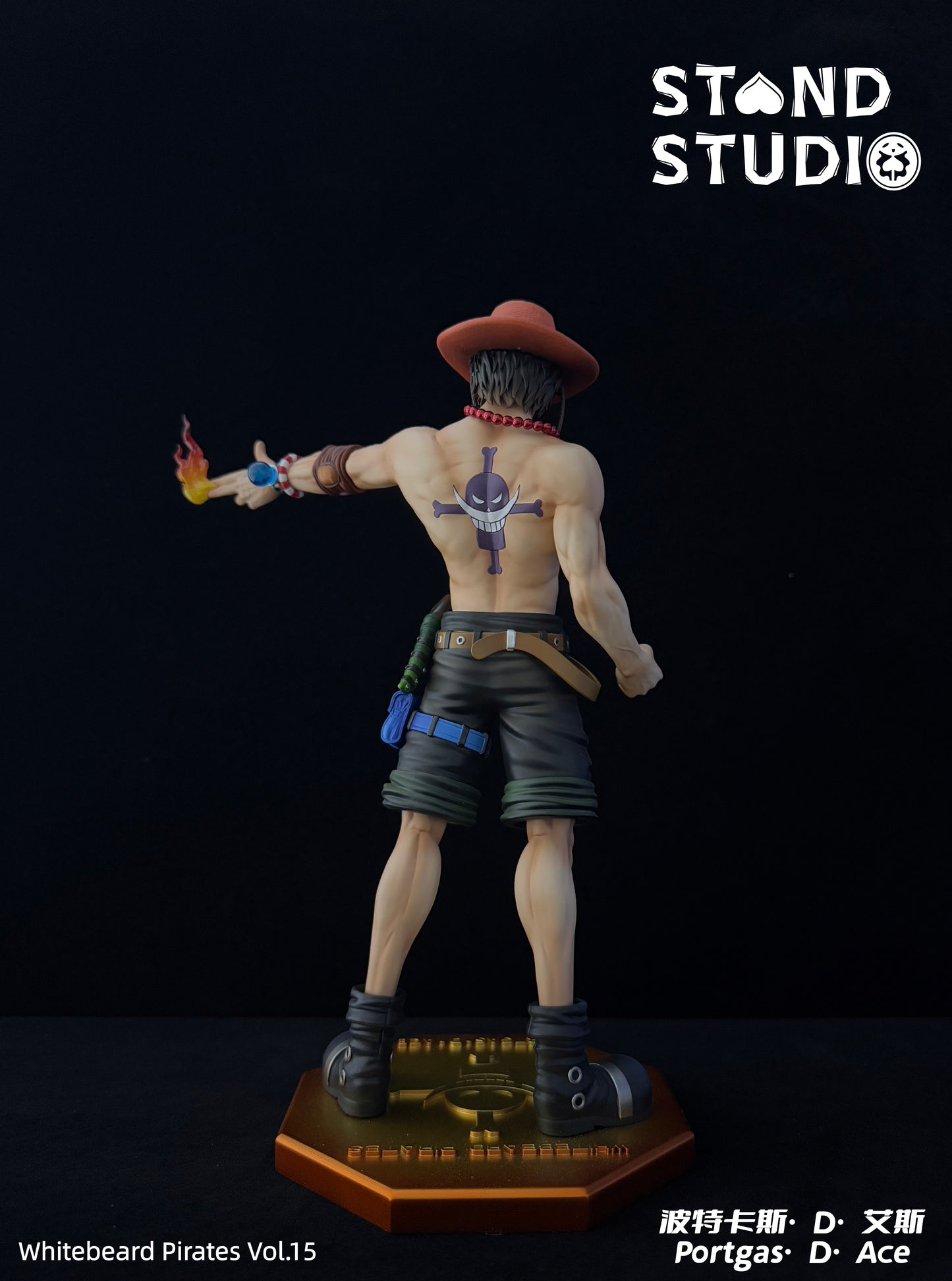 Stand Studio - Whitebeard Pirates Series Portgas D Ace [PRE-ORDER]