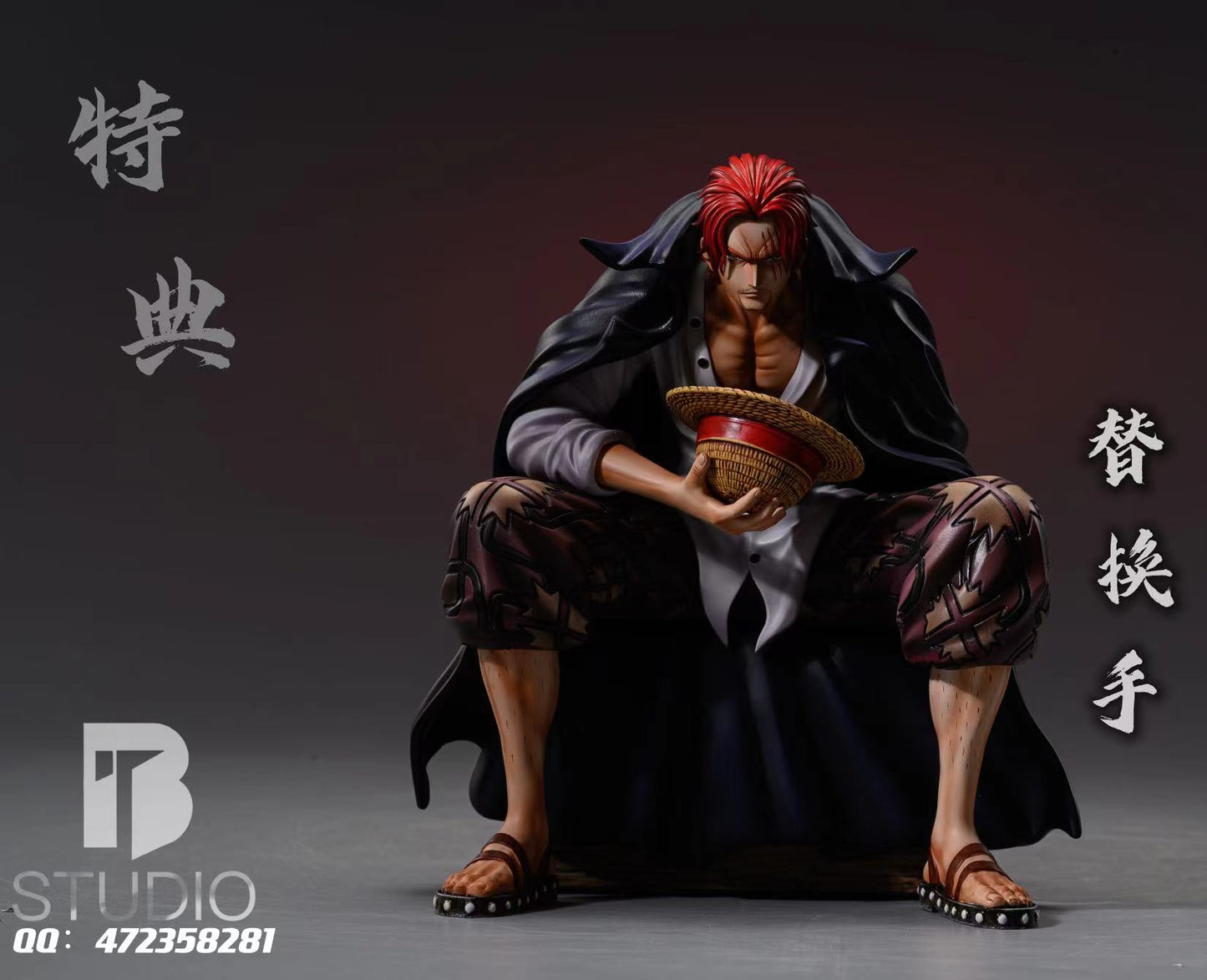 BT Studio - Red Hair Shanks [IN-STOCK]