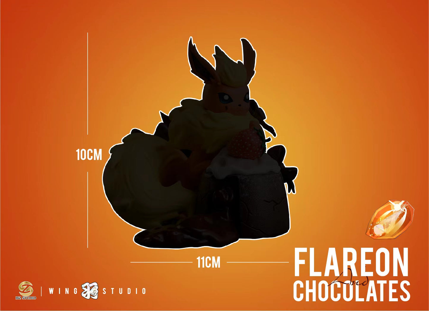 HZ Studio - Desserts Series Chocolates Flareon [IN-STOCK]