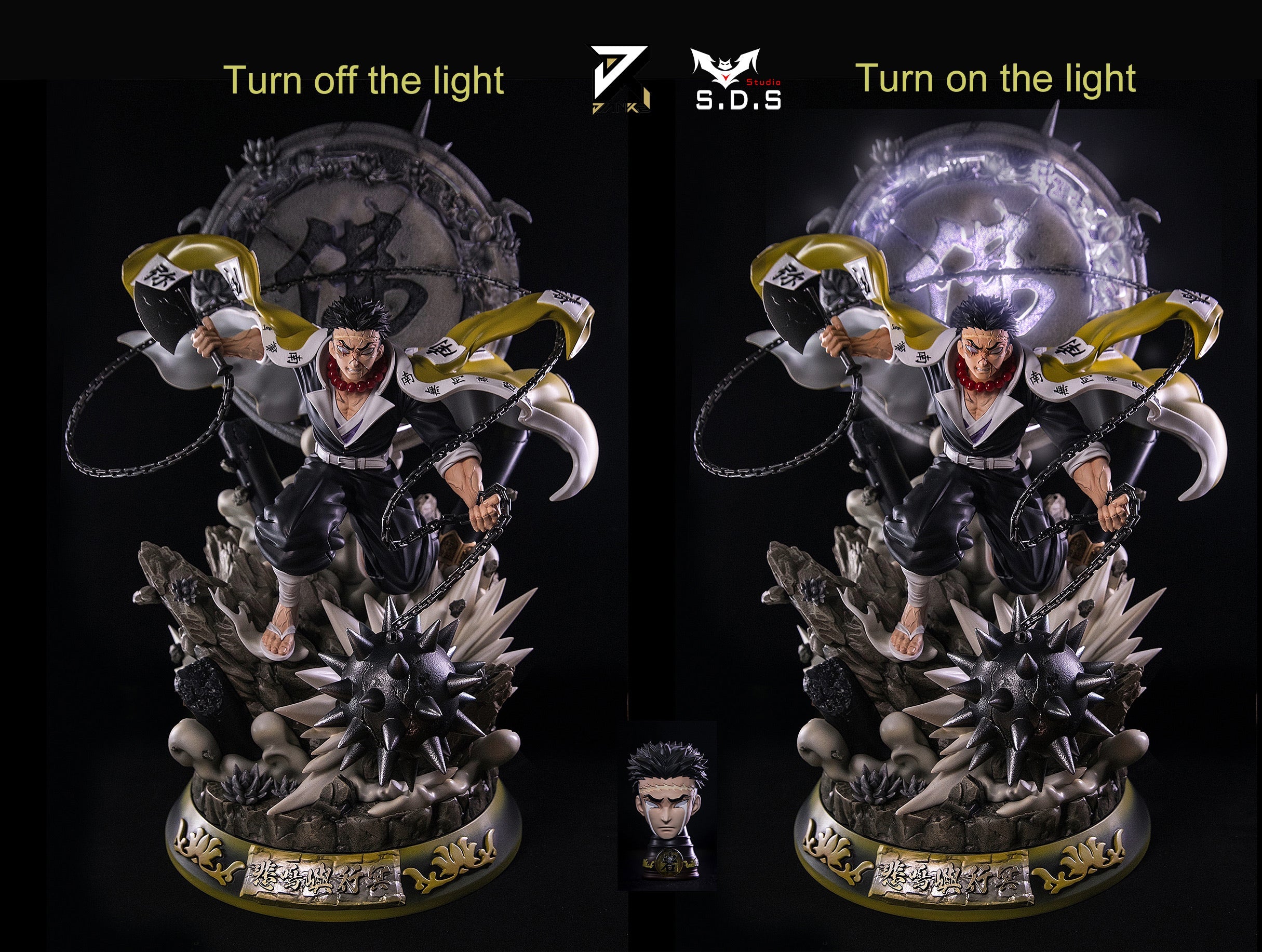 柱間 jianke Studio Jianke Studio Demon Slayer Shinazugawa Sanemi Collectible Resin