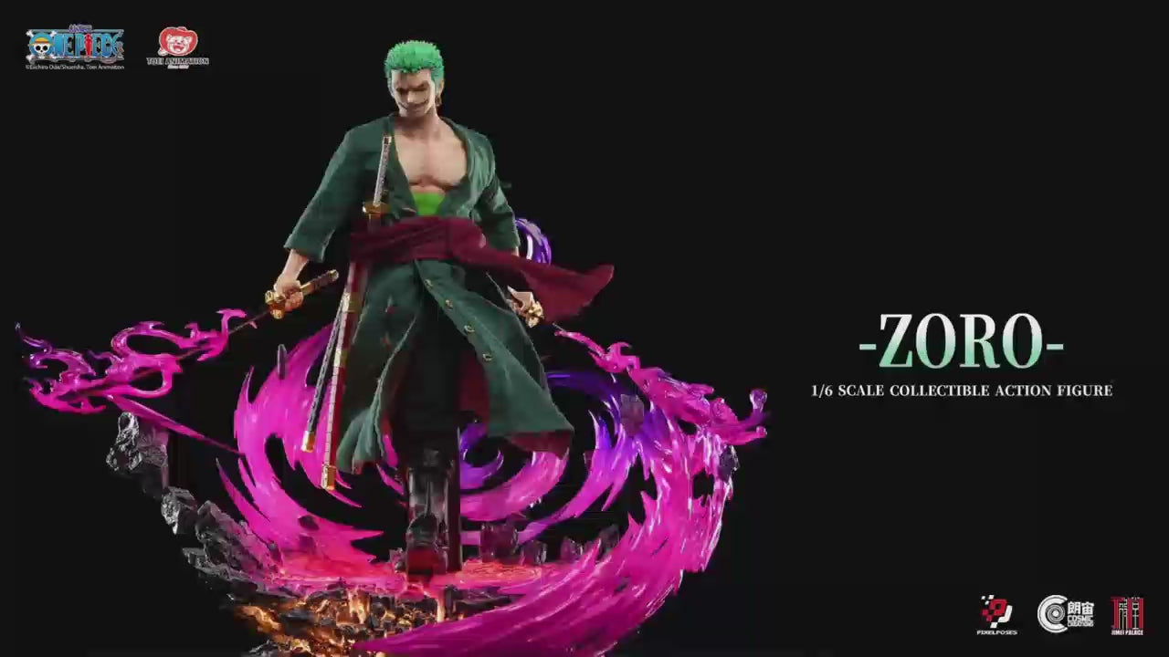 Pixel Poses - One Piece Roronoa Zoro 1/6 Action Figure (Licensed