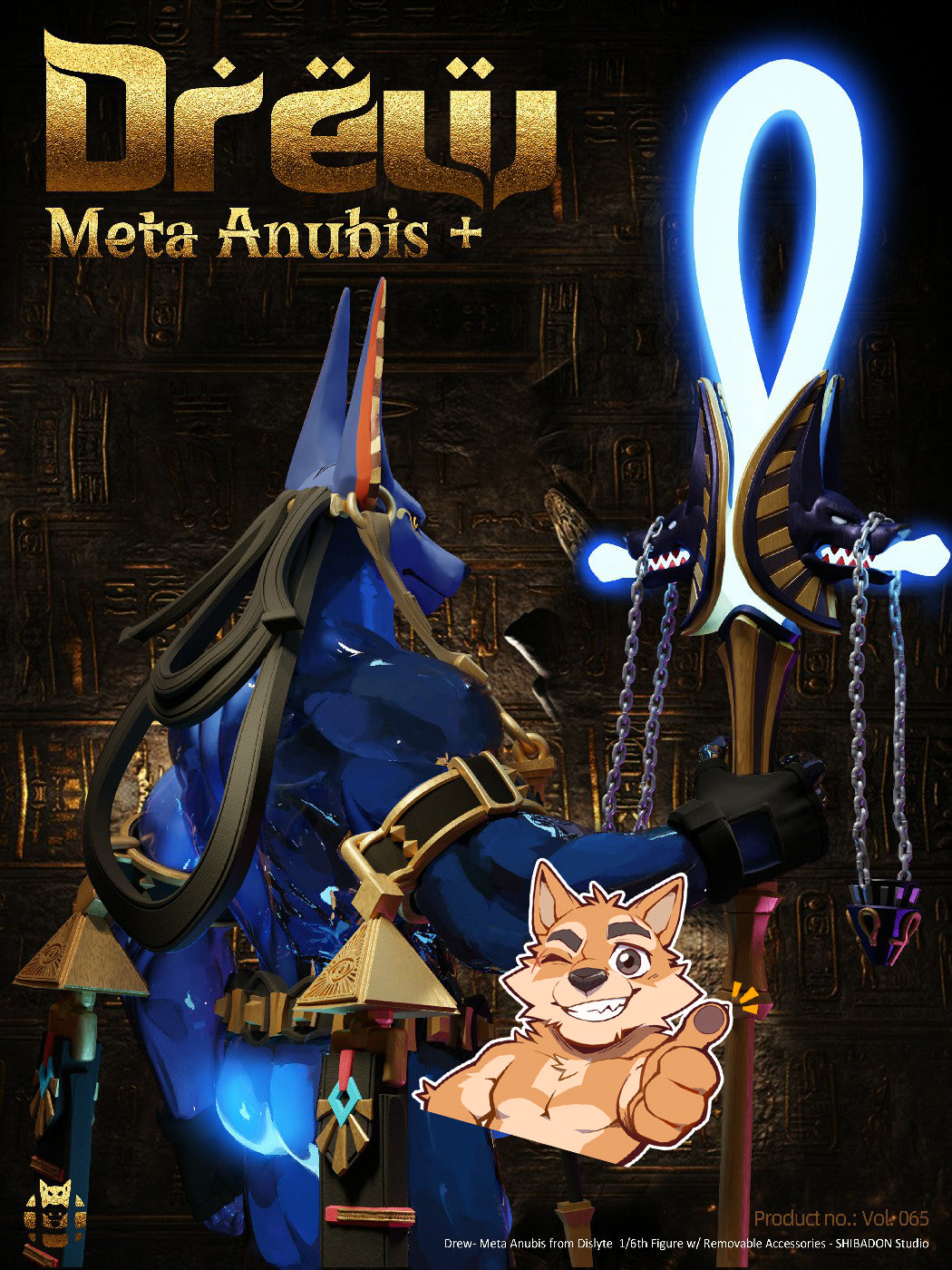 Shibadon Studio - Drew Meta Anubis+ [PRE-ORDER]