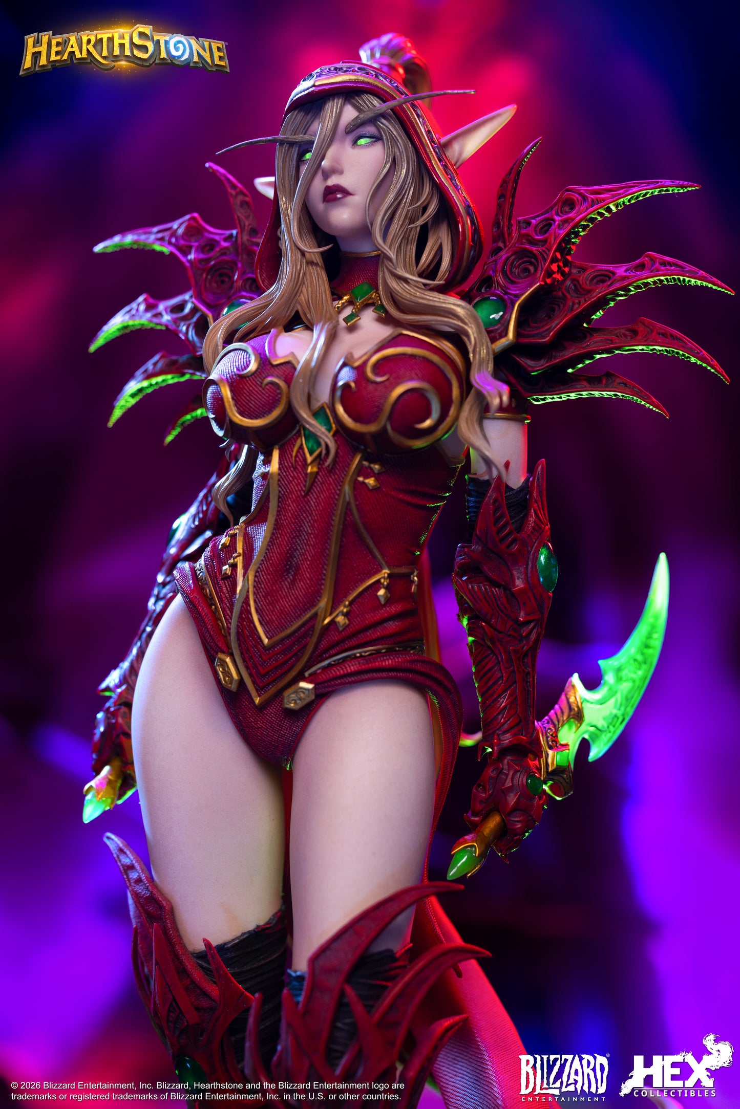 HEX Collectibles X Blizzard Entertainment - Hearthstone Valeera Sanguinar (Licensed) [PRE-ORDER]