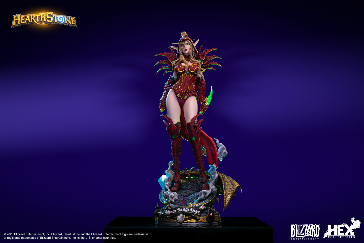 HEX Collectibles X Blizzard Entertainment - Hearthstone Valeera Sanguinar (Licensed) [PRE-ORDER]