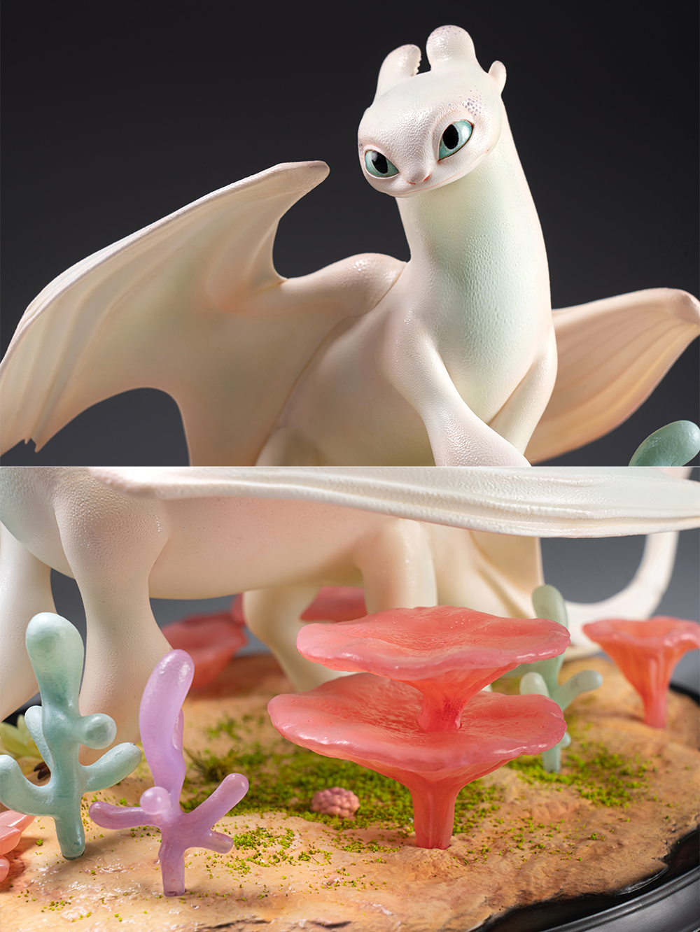 Gamma Studio - Toothless Night and Light Fury (Licensed) [PRE-ORDER CLOSED]