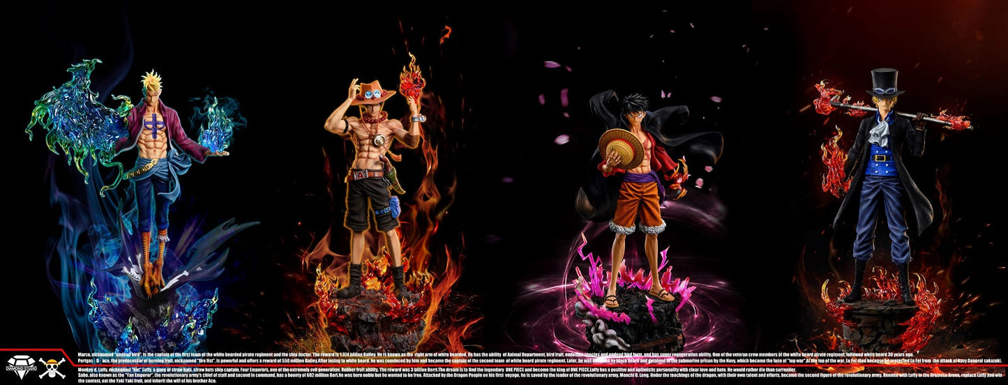 Diamond Studio - Luffy and Sabo [PRE-ORDER CLOSED]