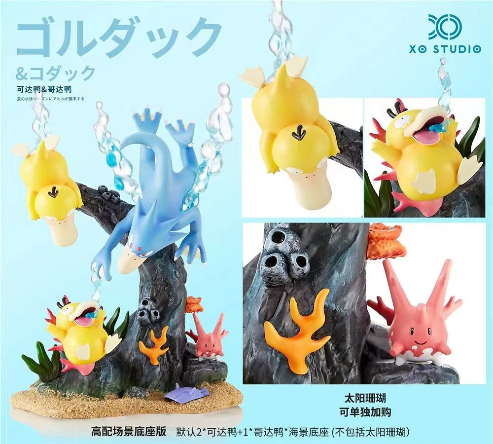 XO Studio - Golduck and Psyduck [PRE-ORDER CLOSED]