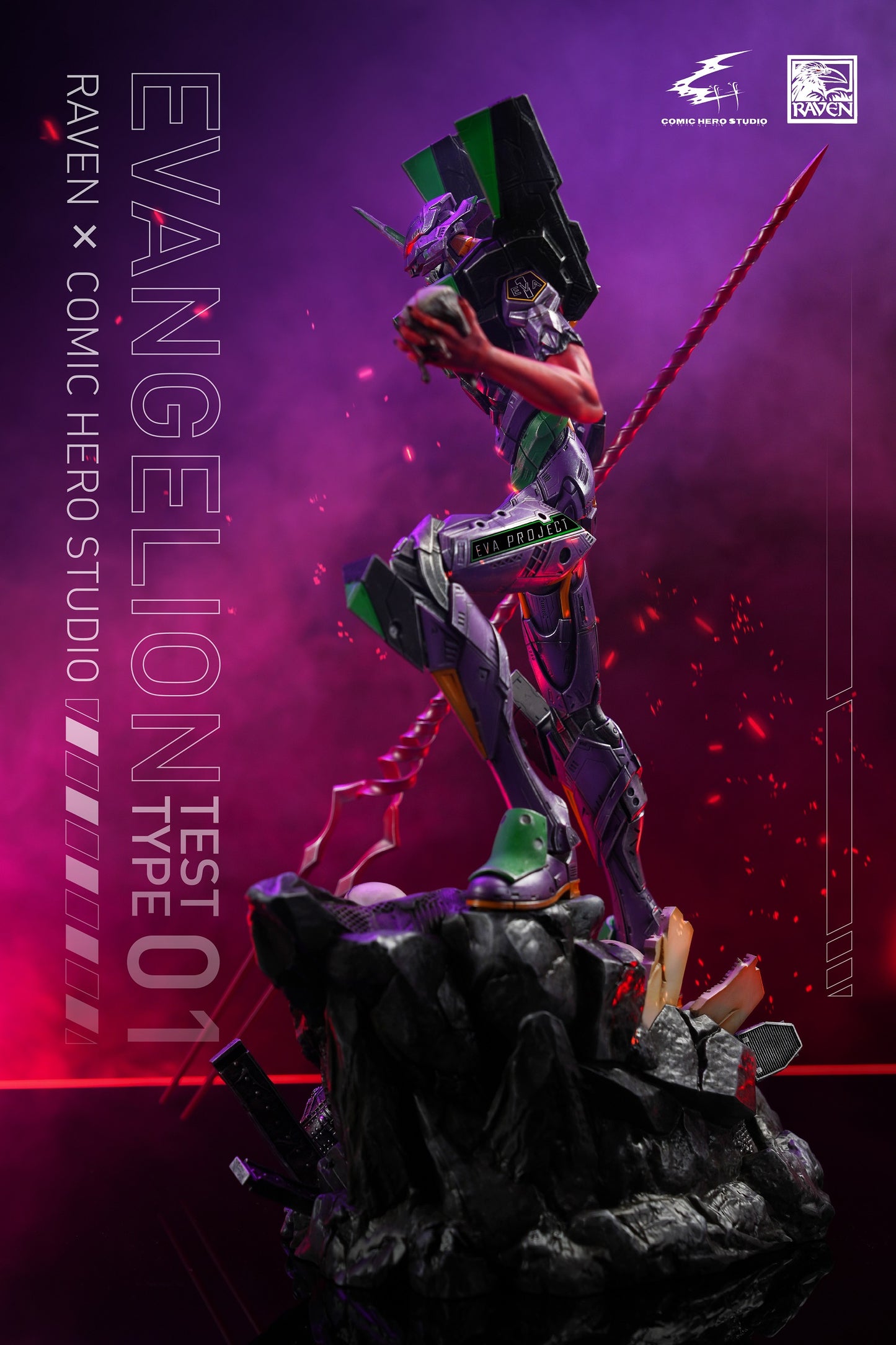 Comic Hero Studio X Raven Studio - Evangelion Test Type 01 [PRE-ORDER CLOSED]