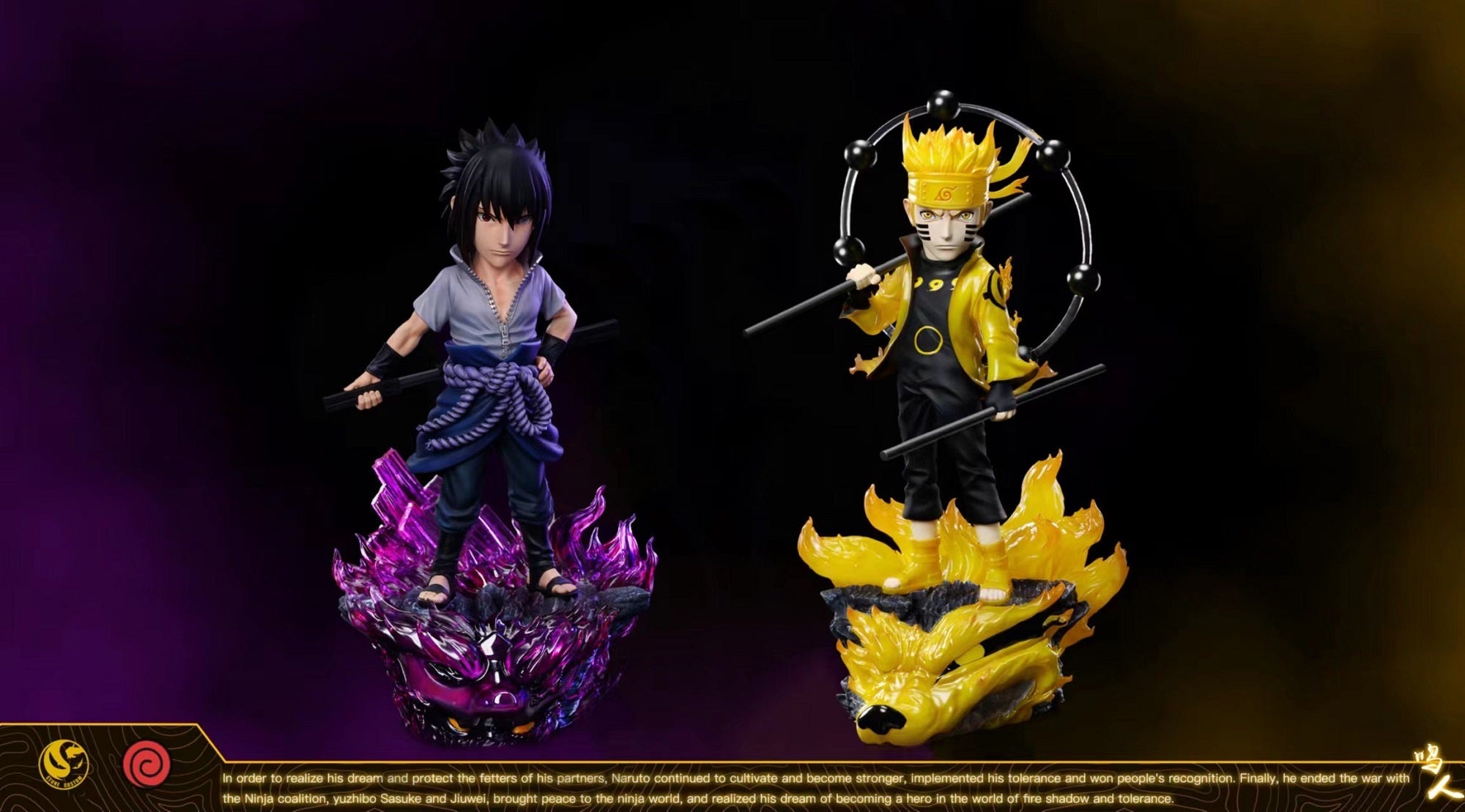 Stone Custom Studio - Sasuke and Naruto [PRE-ORDER CLOSED] – GK