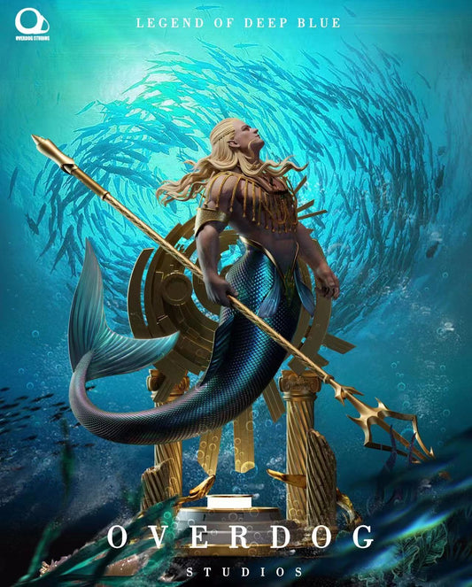 Over Dog Studio - Legend of the Deep Blue Sea Mermaid [PRE-ORDER CLOSED]