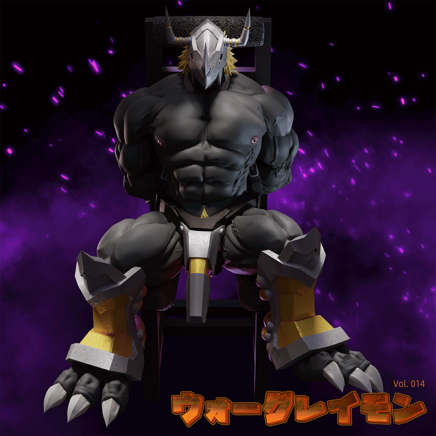 Shibadon Studio - Black WarGreymon [PRE-ORDER CLOSED]