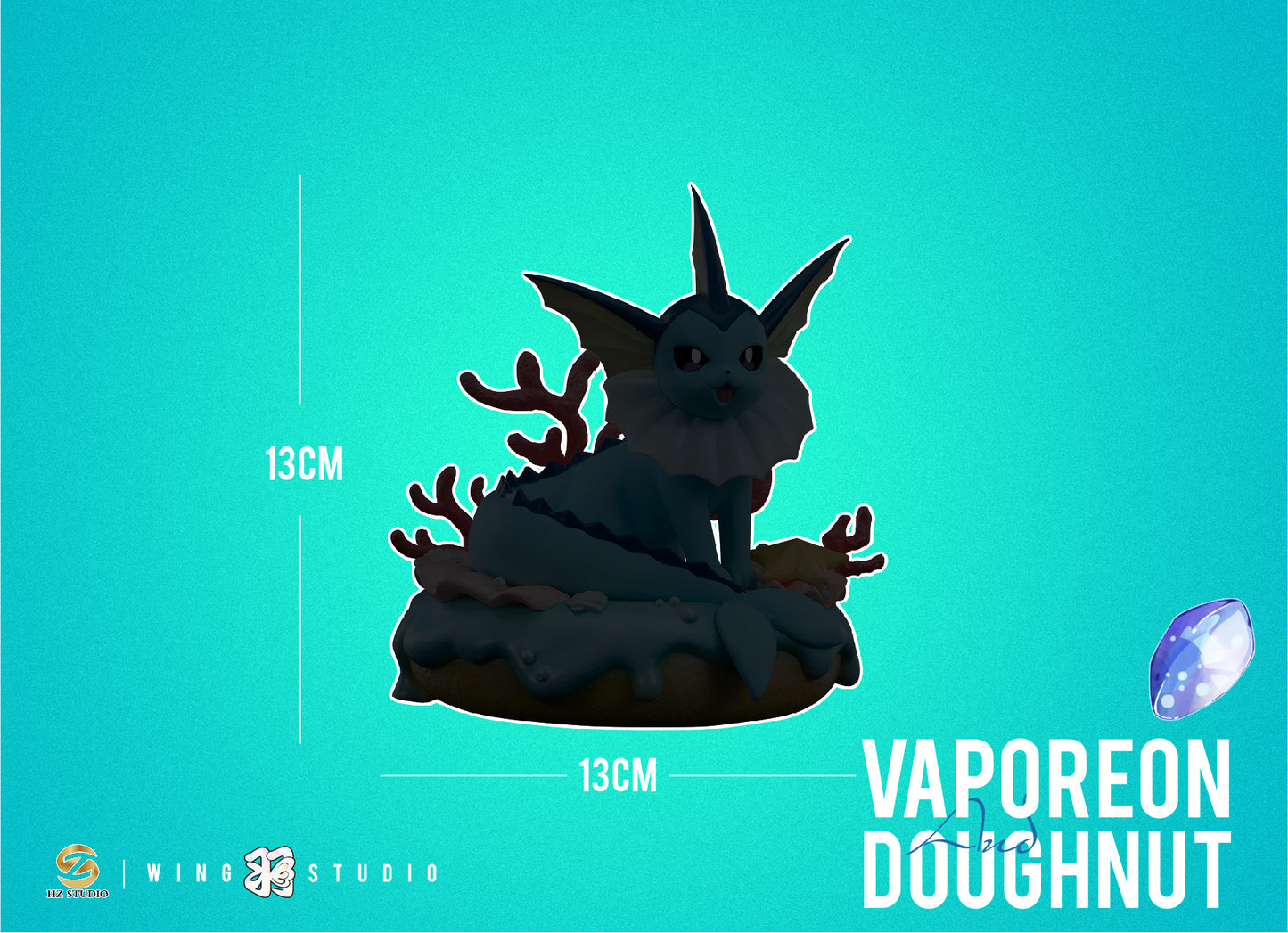 HZ Studio - Desserts Series Doughnut Vaporeon [PRE-ORDER CLOSED]