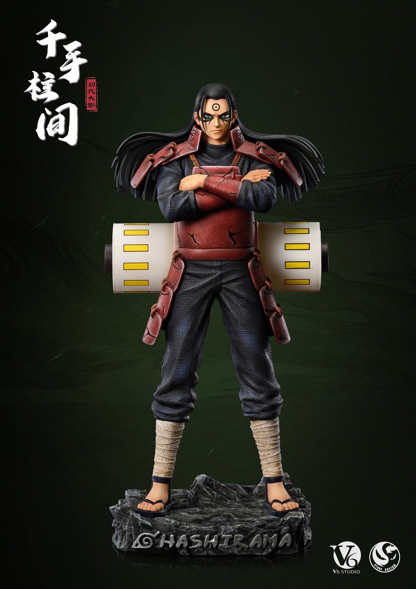 Stone Custom Studio X V6 Studio - Hokage Series Senju Hashirama [PRE-ORDER CLOSED]