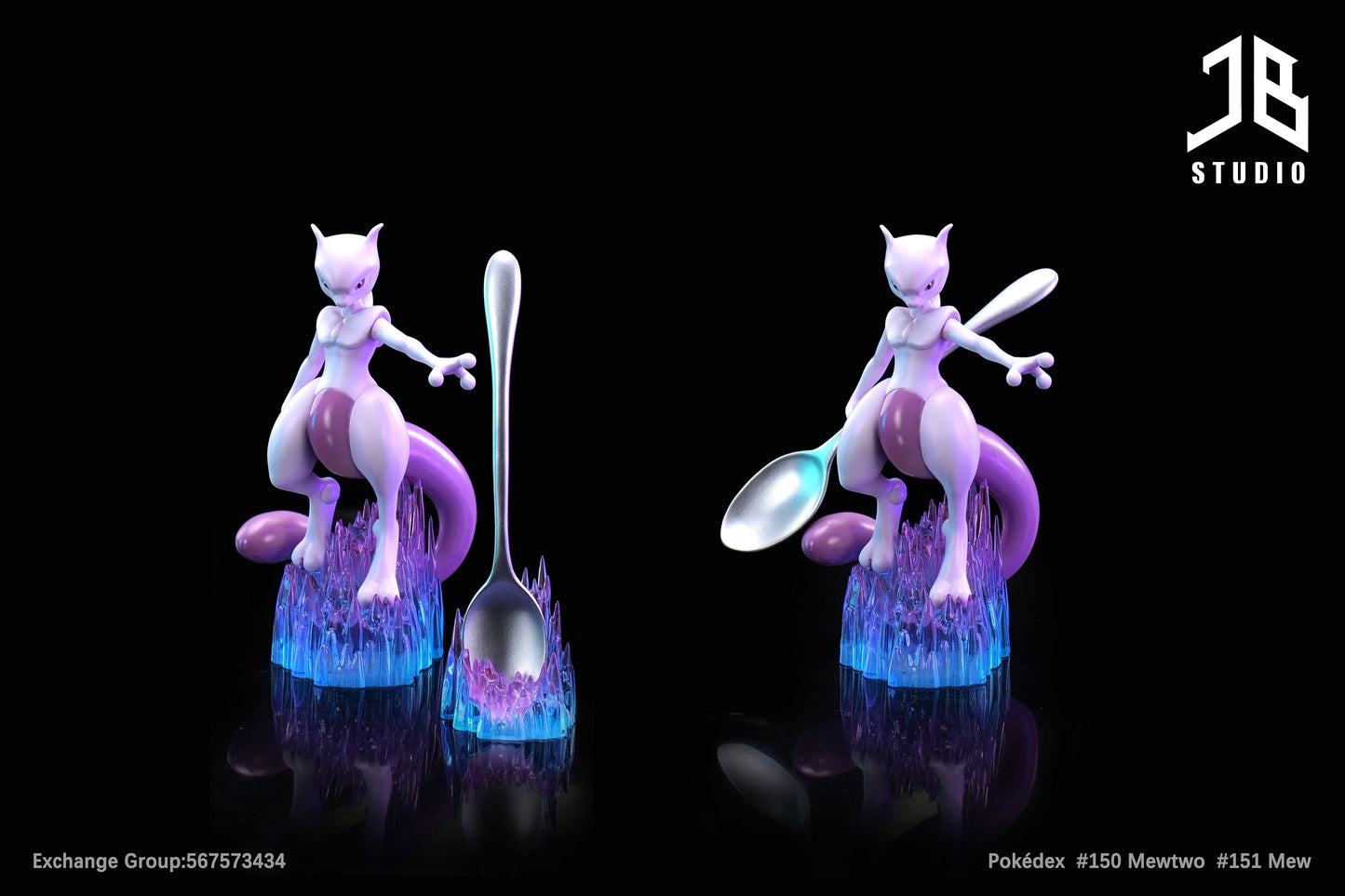 JB Studio - Mew and Mewtwo [PRE-ORDER CLOSED]