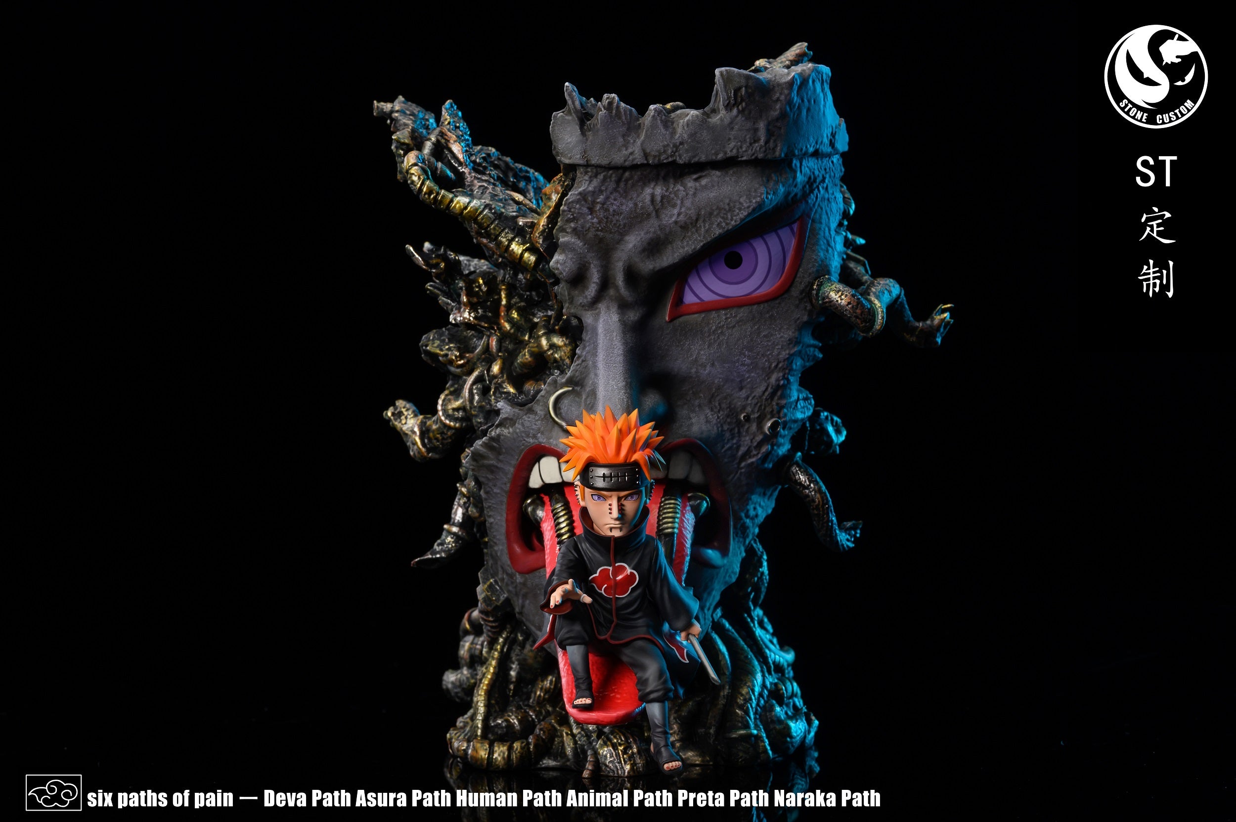 Deva Path Png Stone Custom Studio - Six Path of Pain Deva Path and Preta Path [PRE-O ...