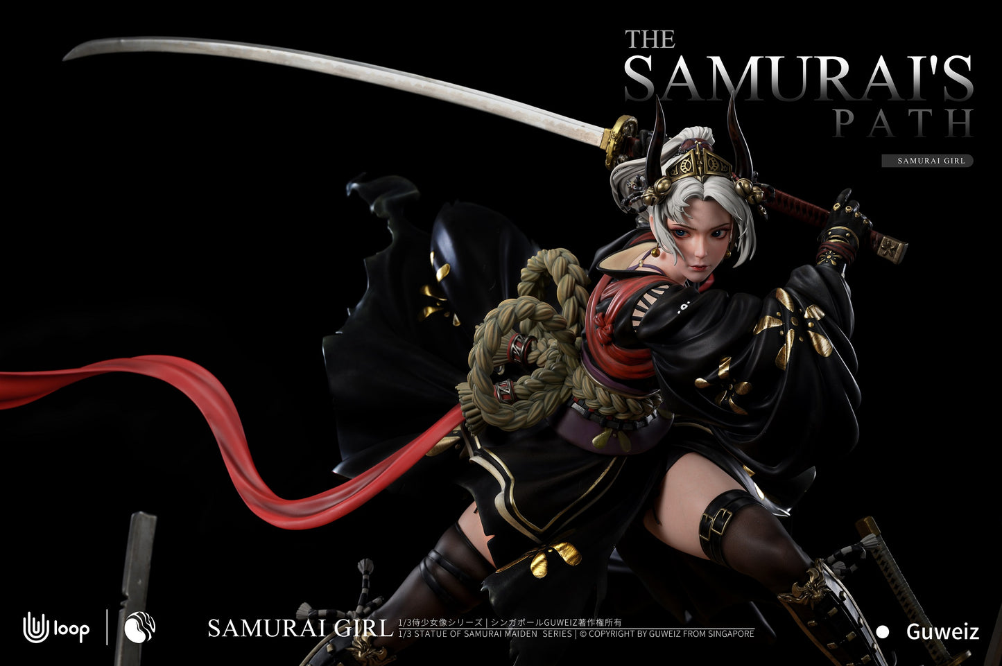 U-Loop Studio X Fairybean Studio - Samurai Girl [PRE-ORDER CLOSED]