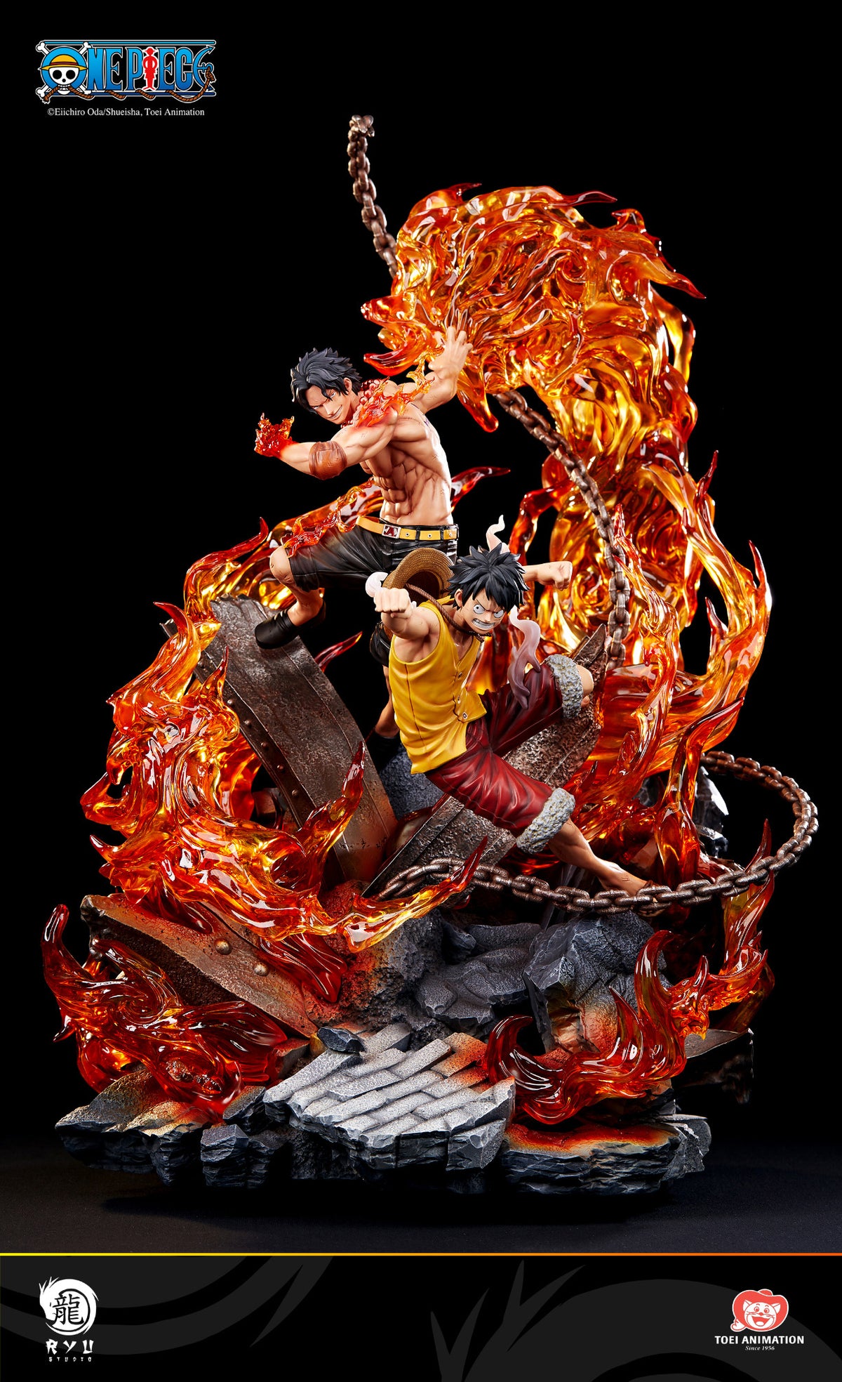 RYU Studio - One Piece Luffy and Ace (Licensed) [PRE-ORDER CLOSED] – GK ...