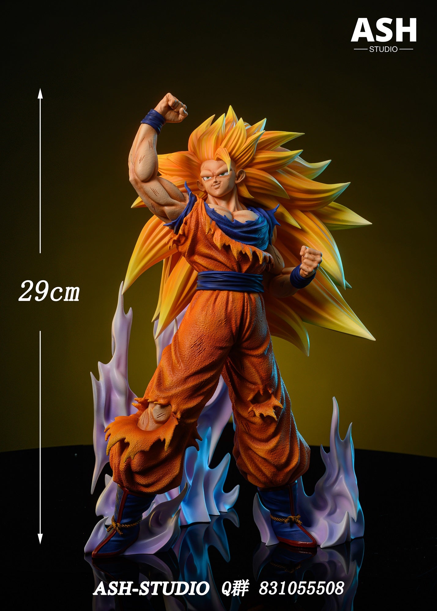 Ash Studio - Super Saiyan 3 Goku [PRE-ORDER CLOSED]