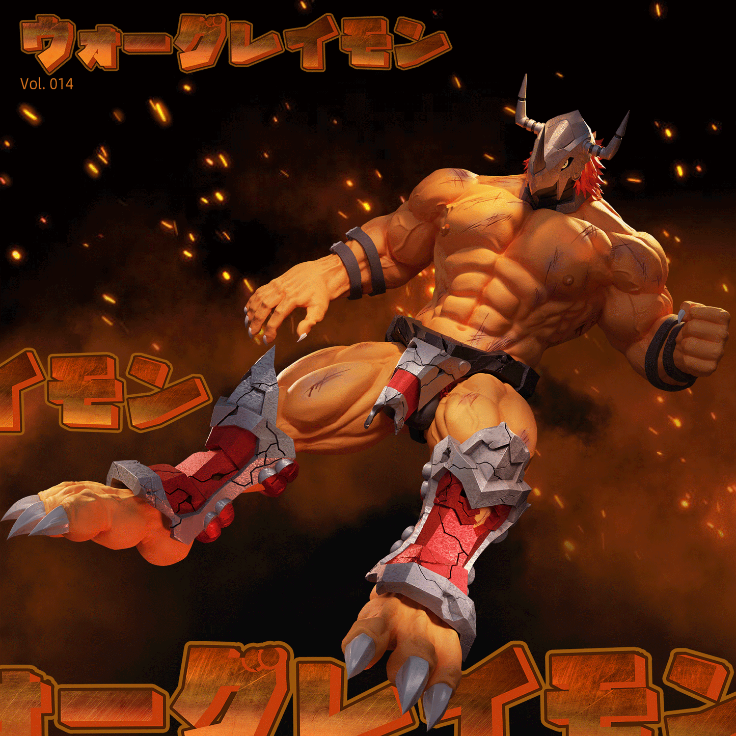 Shibadon Studio - WarGreymon [PRE-ORDER CLOSED]