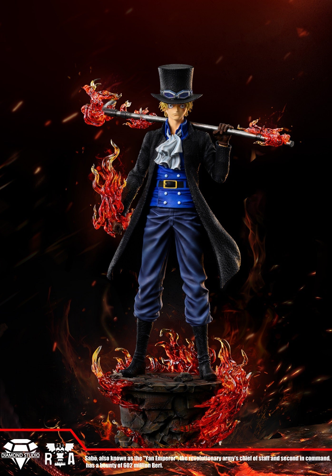 Diamond Studio - Luffy and Sabo [PRE-ORDER CLOSED]