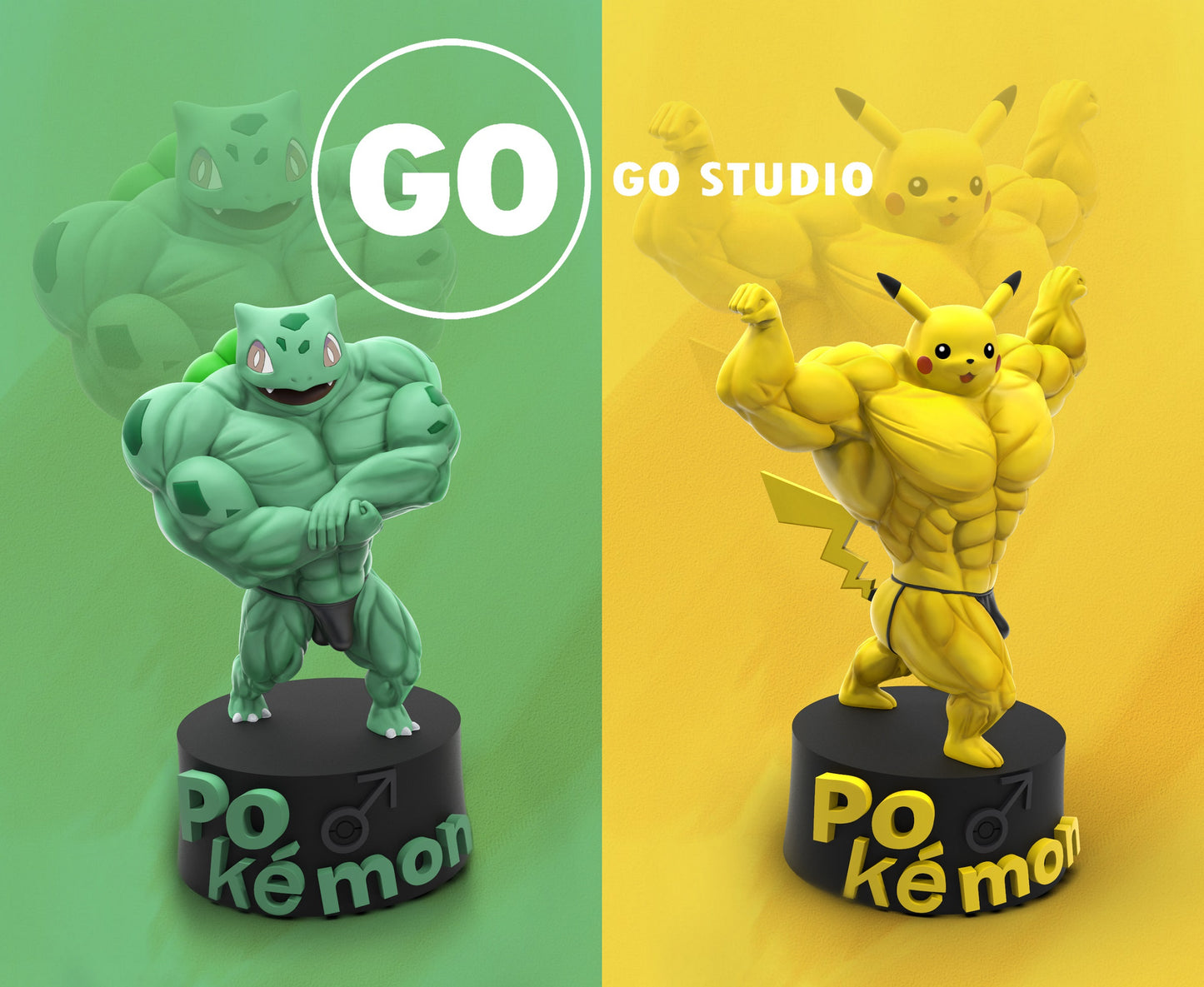 GO Studio - Muscle Series [PRE-ORDER CLOSED]