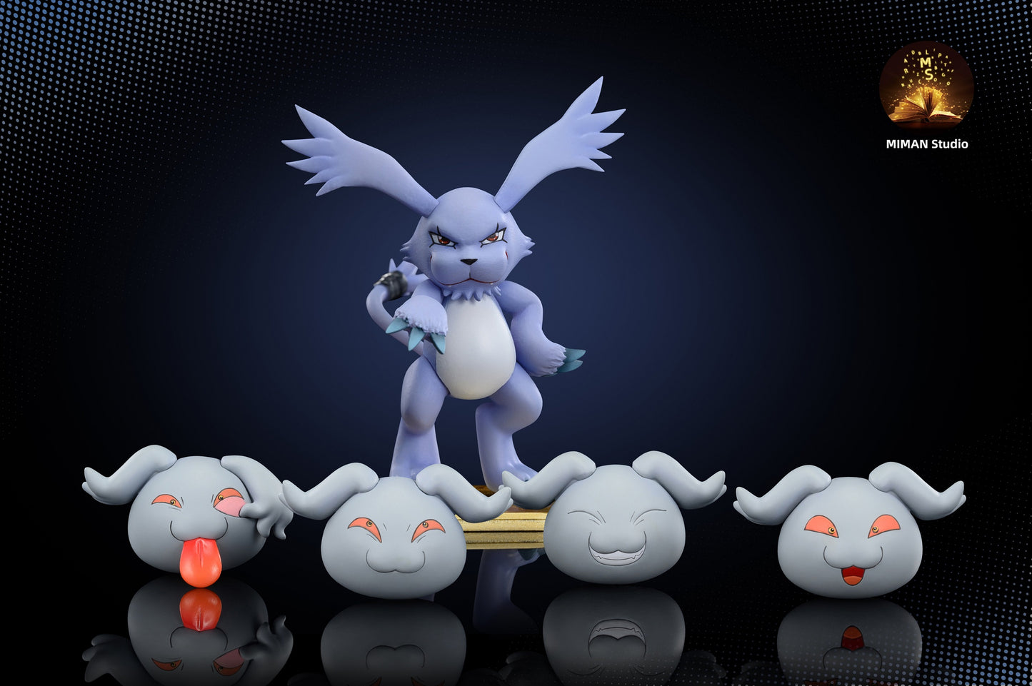 Miman Studio - Death Meramon Gazimon Pagumon [PRE-ORDER CLOSED]