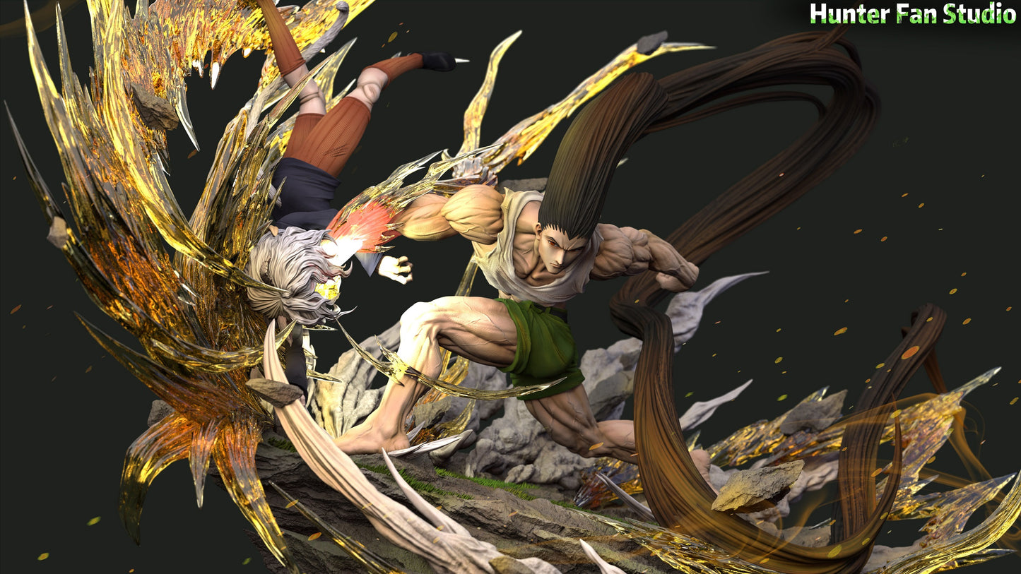 Hunter Fan Studio - Killua VS Neferpitou [PRE-ORDER CLOSED]