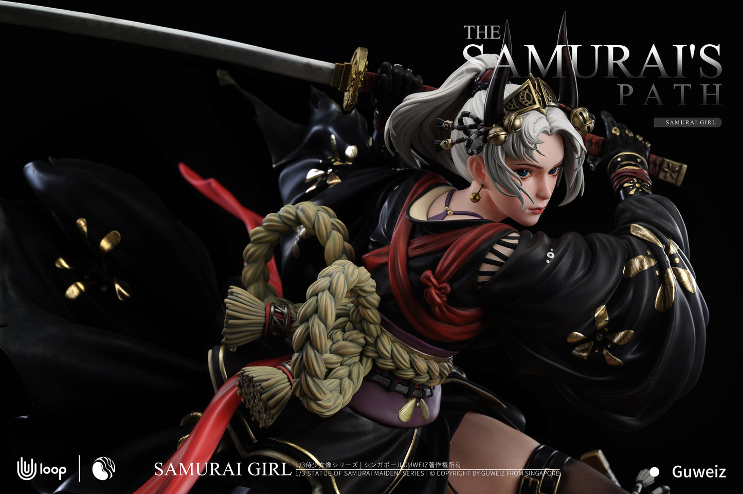U-Loop Studio X Fairybean Studio - Samurai Girl [PRE-ORDER CLOSED]