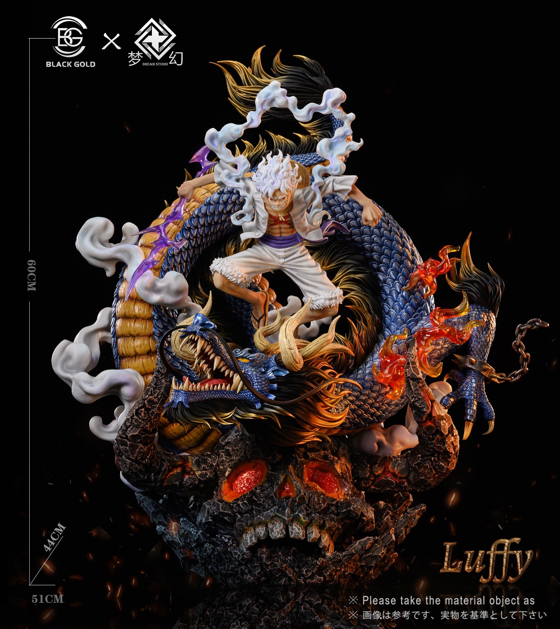 Black Gold Studio X Dream Studio - Nika Luffy and Roronoa Zoro