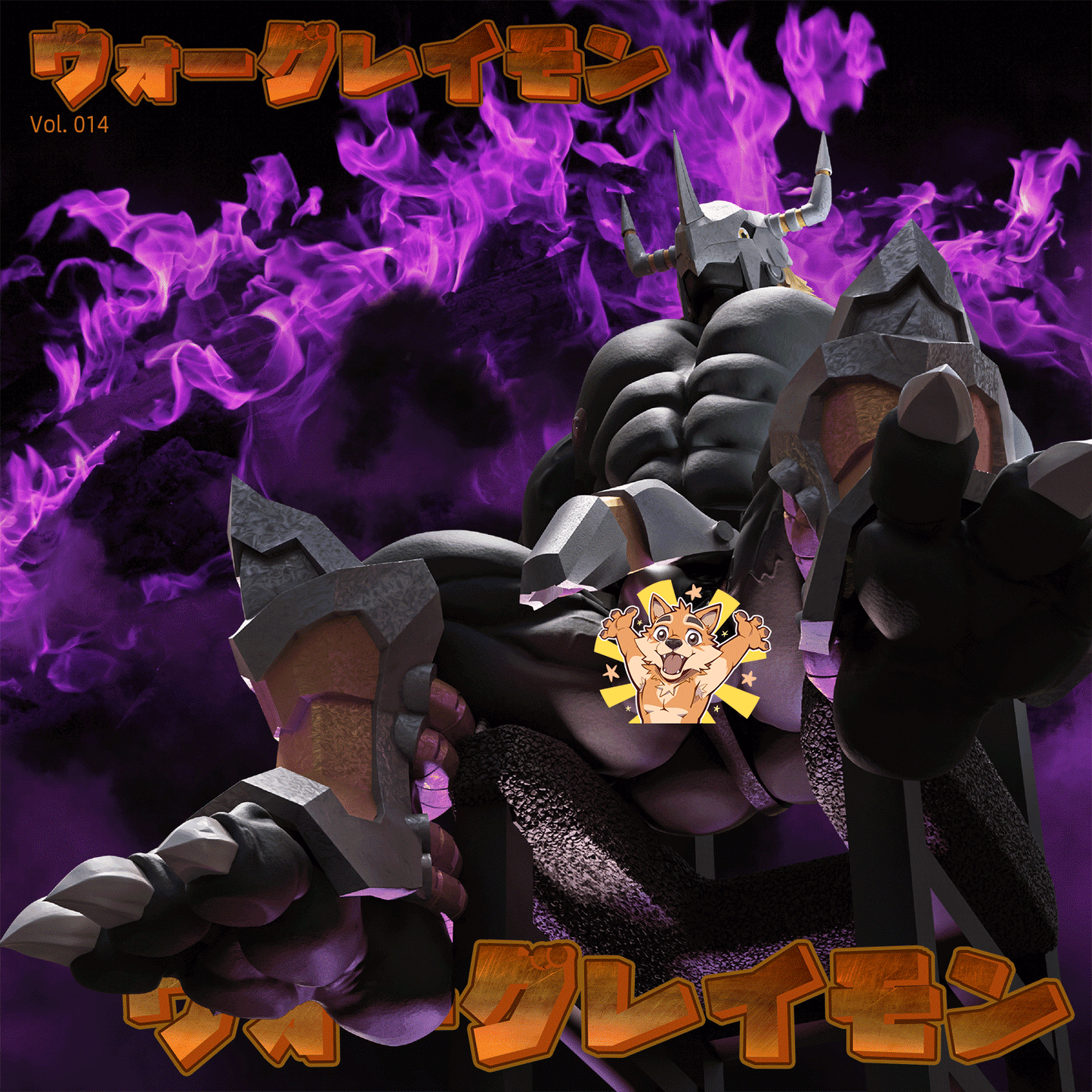 Shibadon Studio - Black WarGreymon [PRE-ORDER CLOSED]